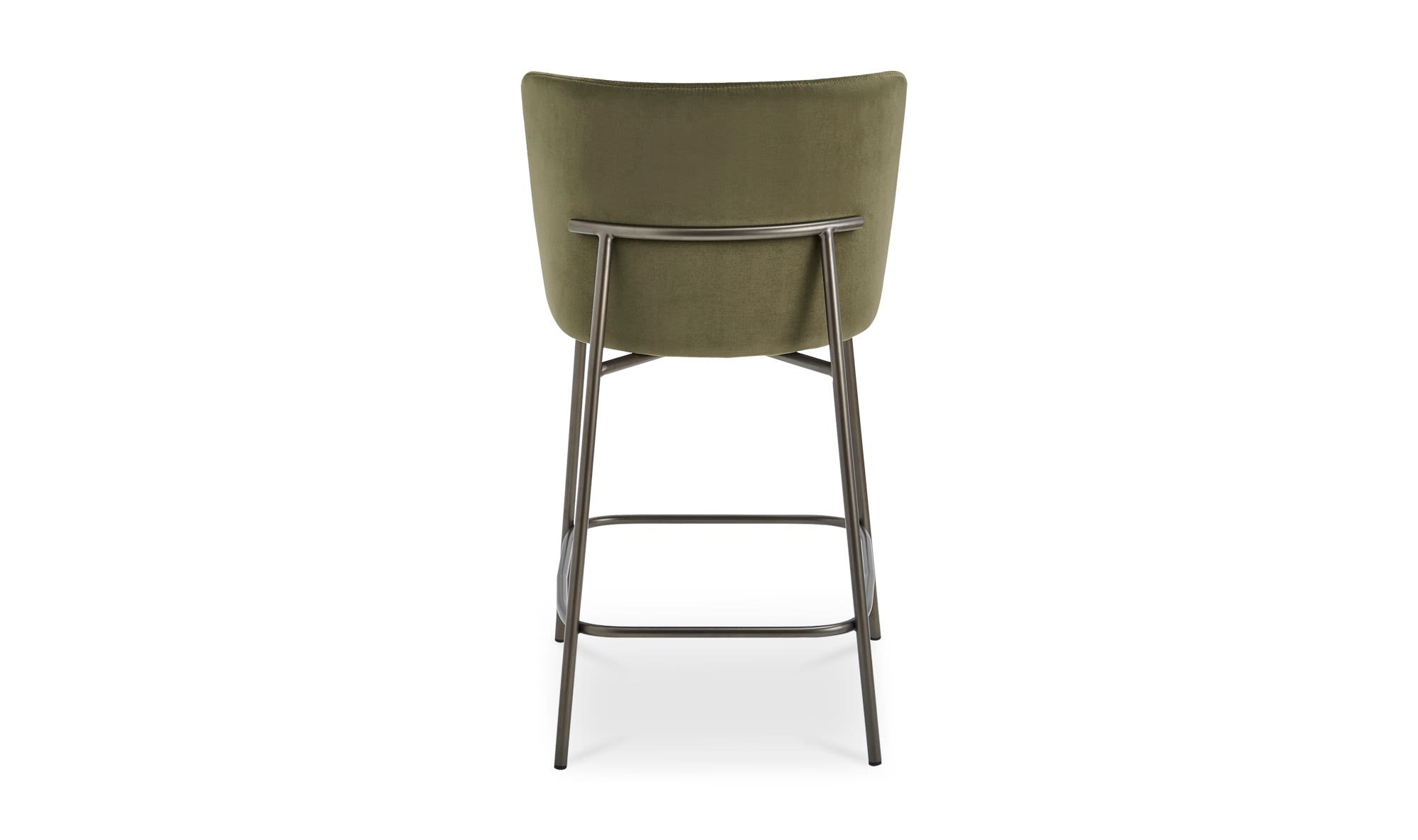 Early Counter Stool Faux Green Mohair by Moe's Home Collection - view 12