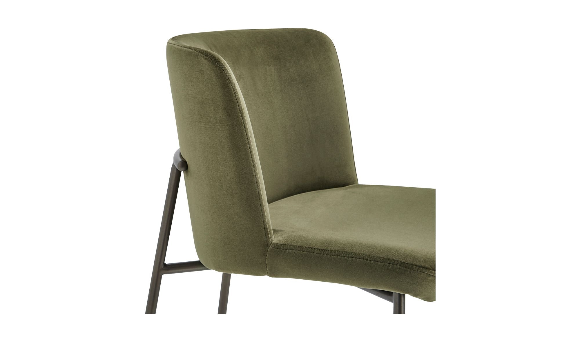 Early Counter Stool Faux Green Mohair by Moe's Home Collection - view 13