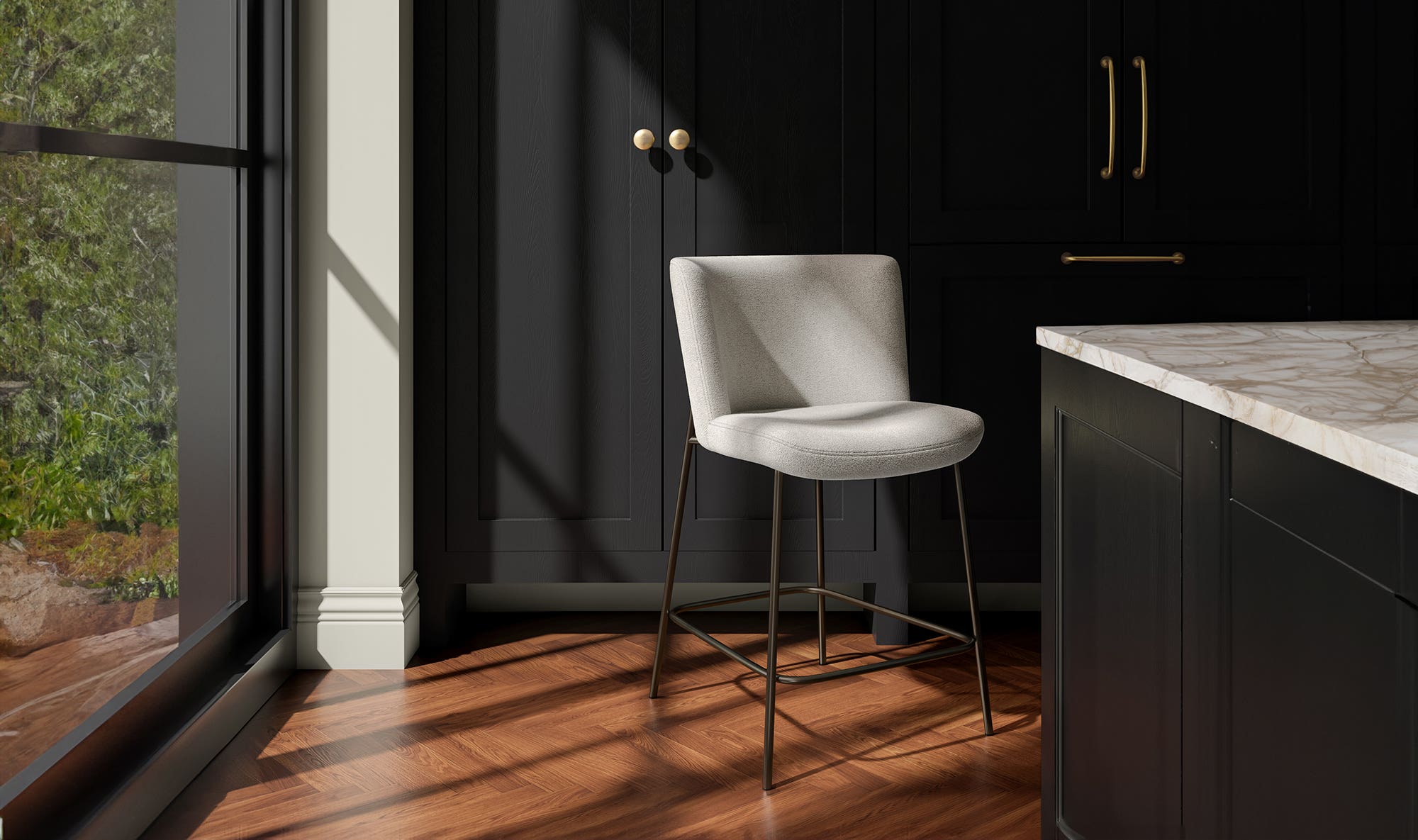 Early Counter Stool Beige by Moe's Home Collection - view 9