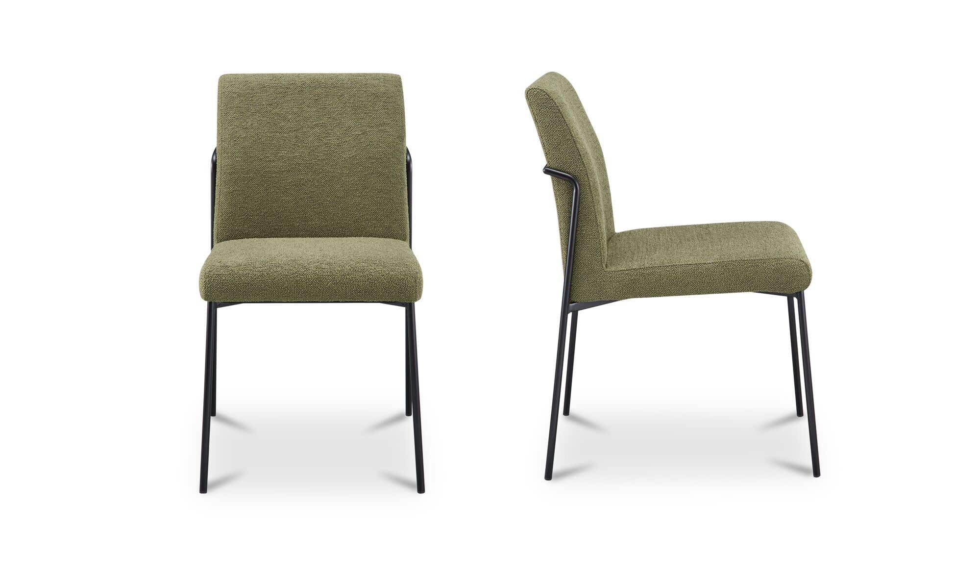 Danny Dining Chair Green-Set Of Two by Moe's Home Collection - view 5