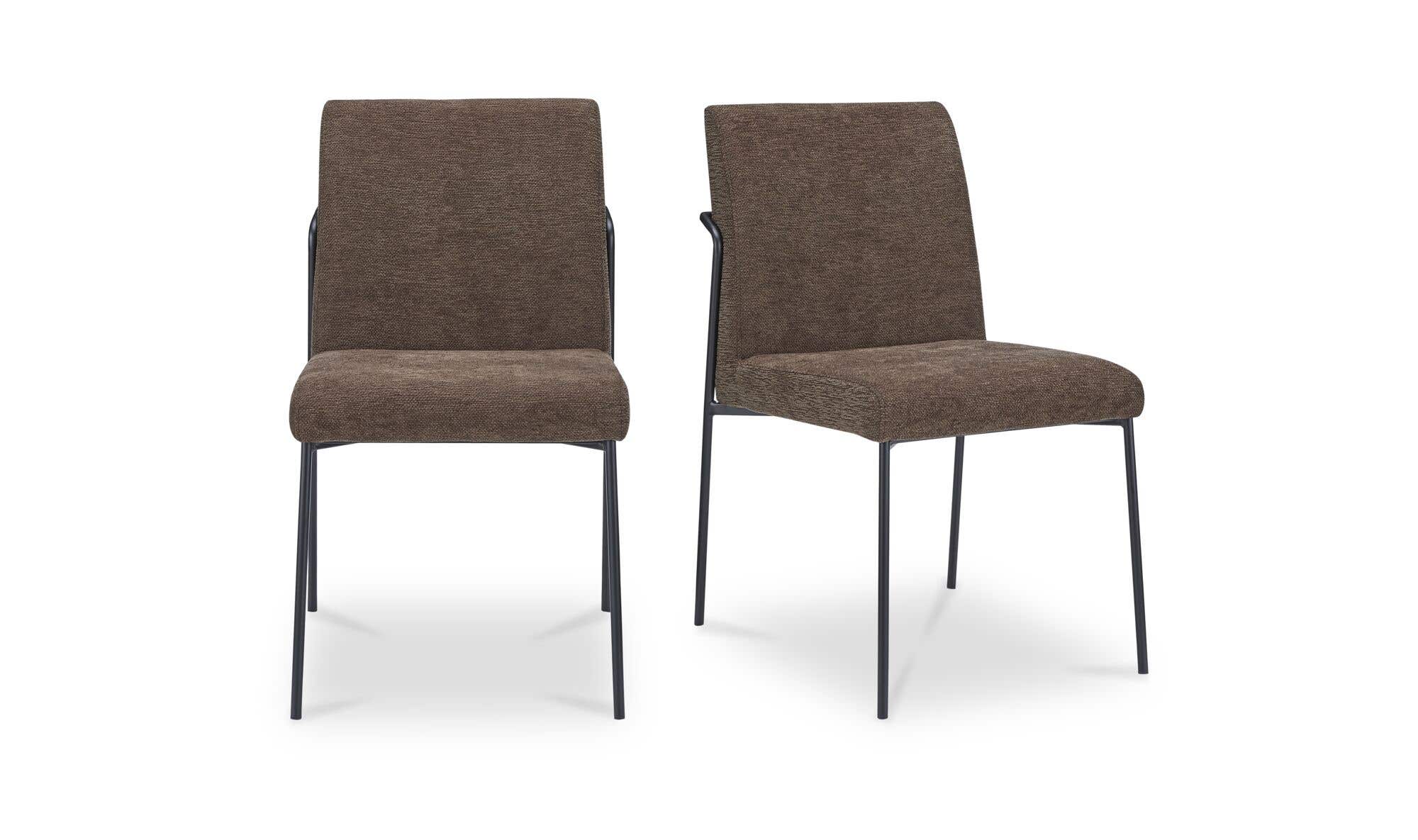 Danny Dining Chair Dark Brown Set of Two by Moe's Home Collection - view 5