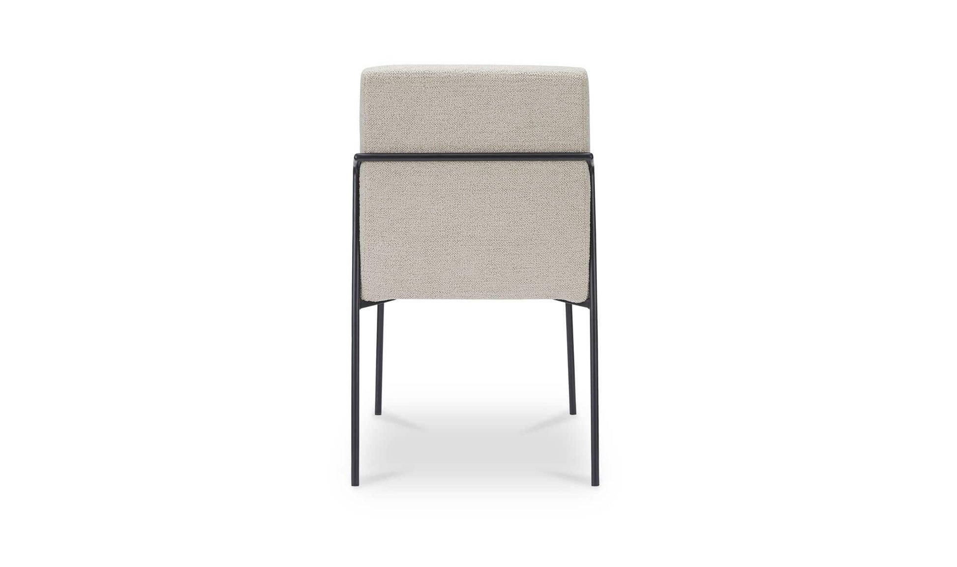 Danny Dining Chair Ivory Set of Two by Moe's Home Collection - view 11