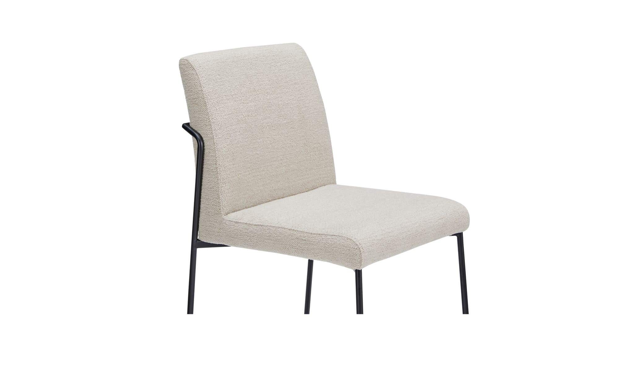 Danny Dining Chair Ivory Set of Two by Moe's Home Collection - view 12
