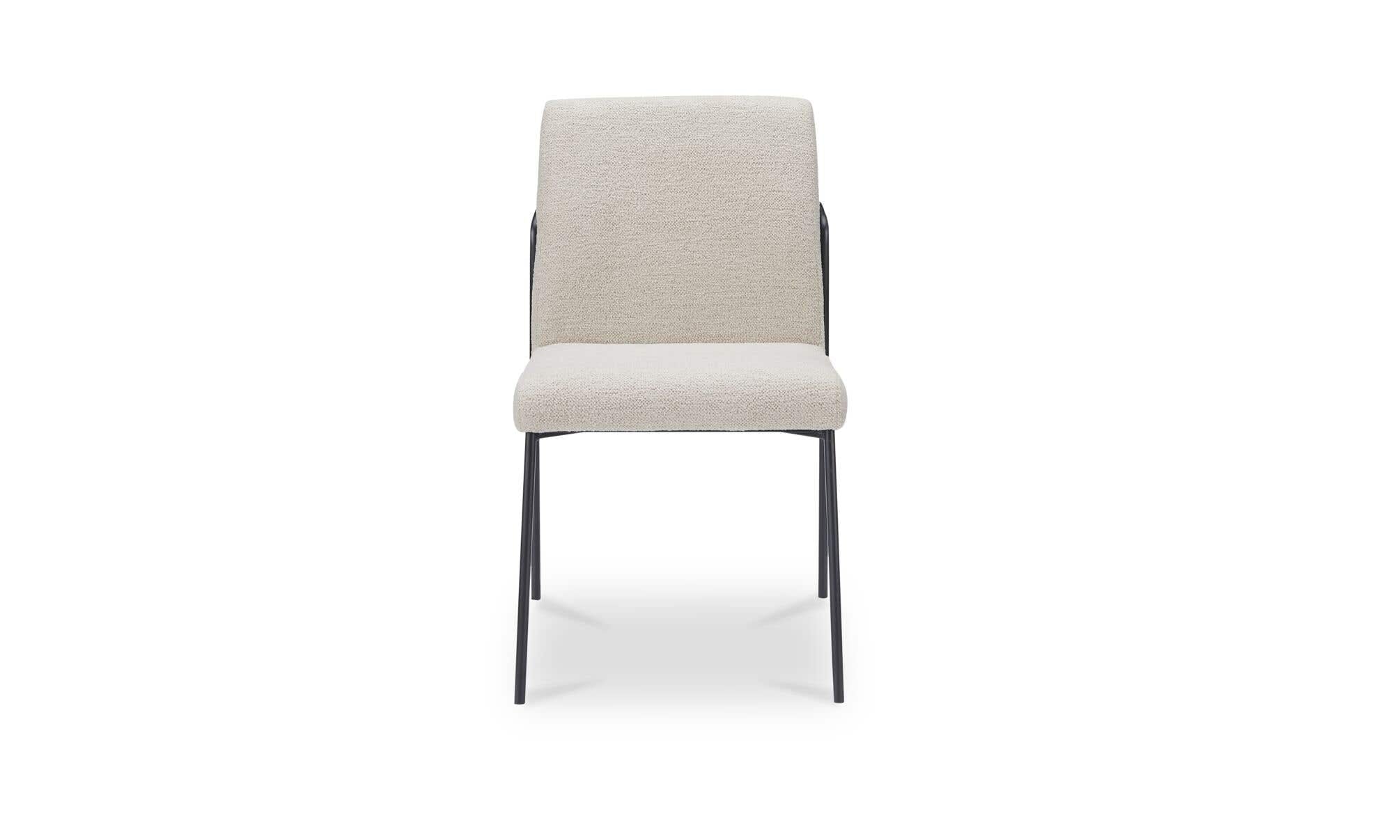 Danny Dining Chair Ivory Set of Two by Moe's Home Collection - view 8