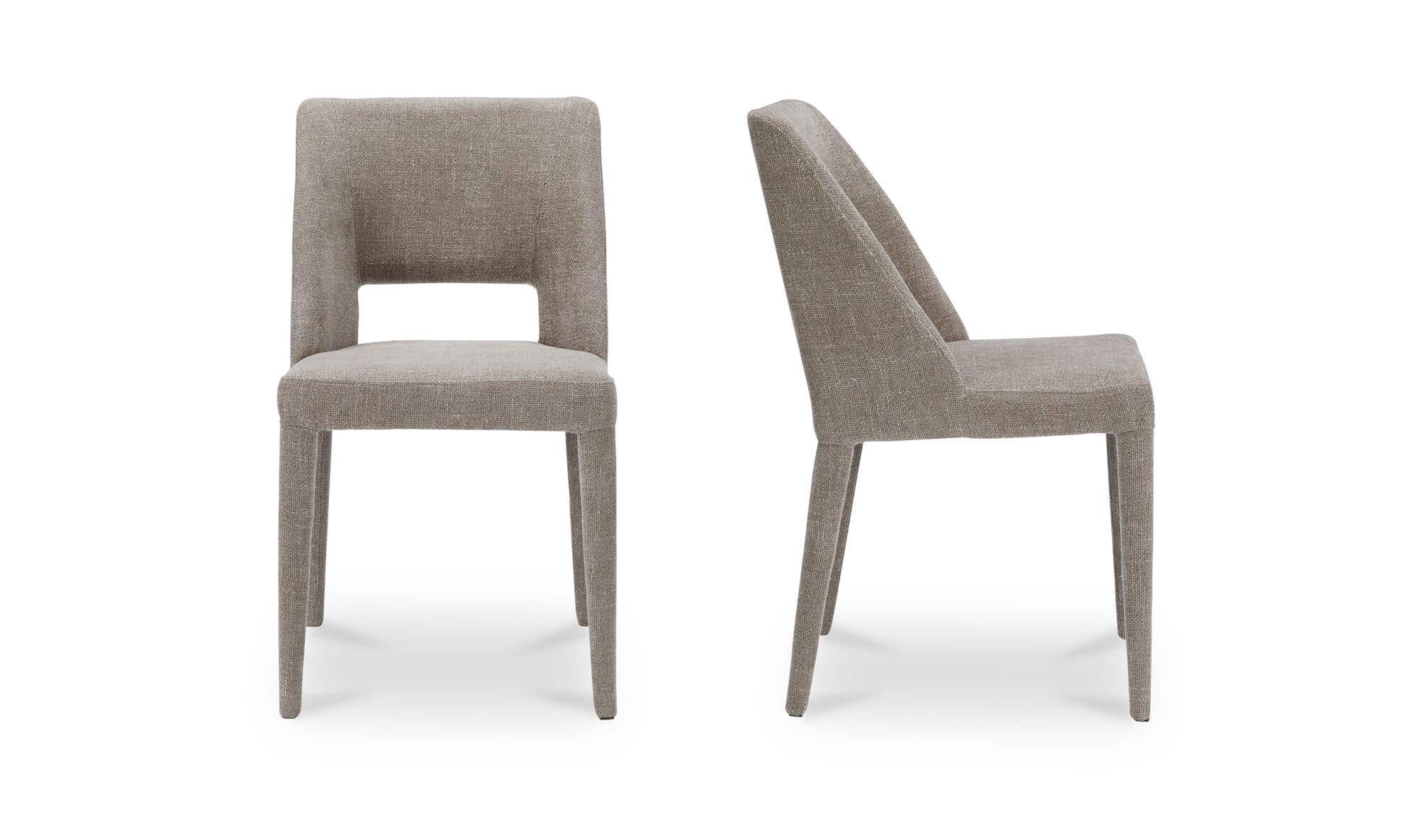 Joyce Dining Chair Light Brown-Set of Two by Moe's Home Collection - view 4