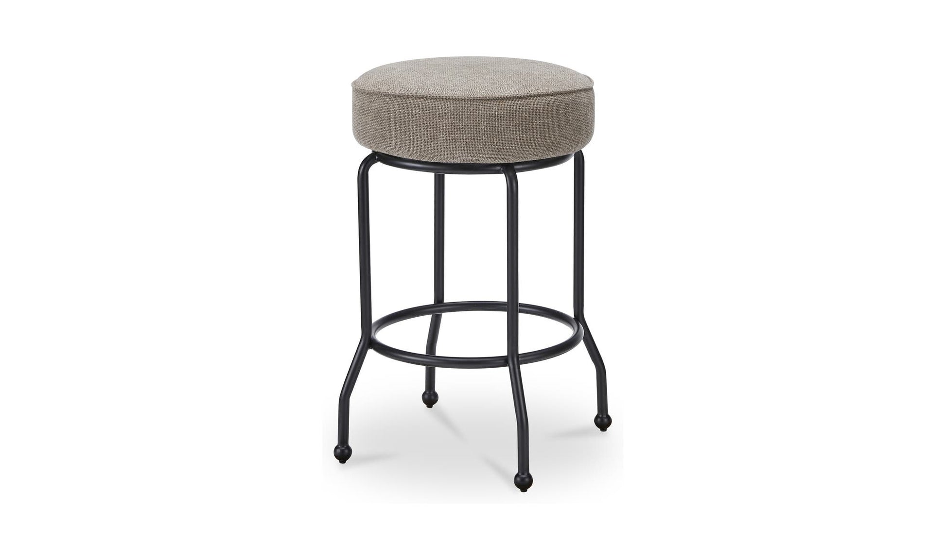 Kelsey Swivel Counter Stool Light Brown by Moe's Home Collection - view 4