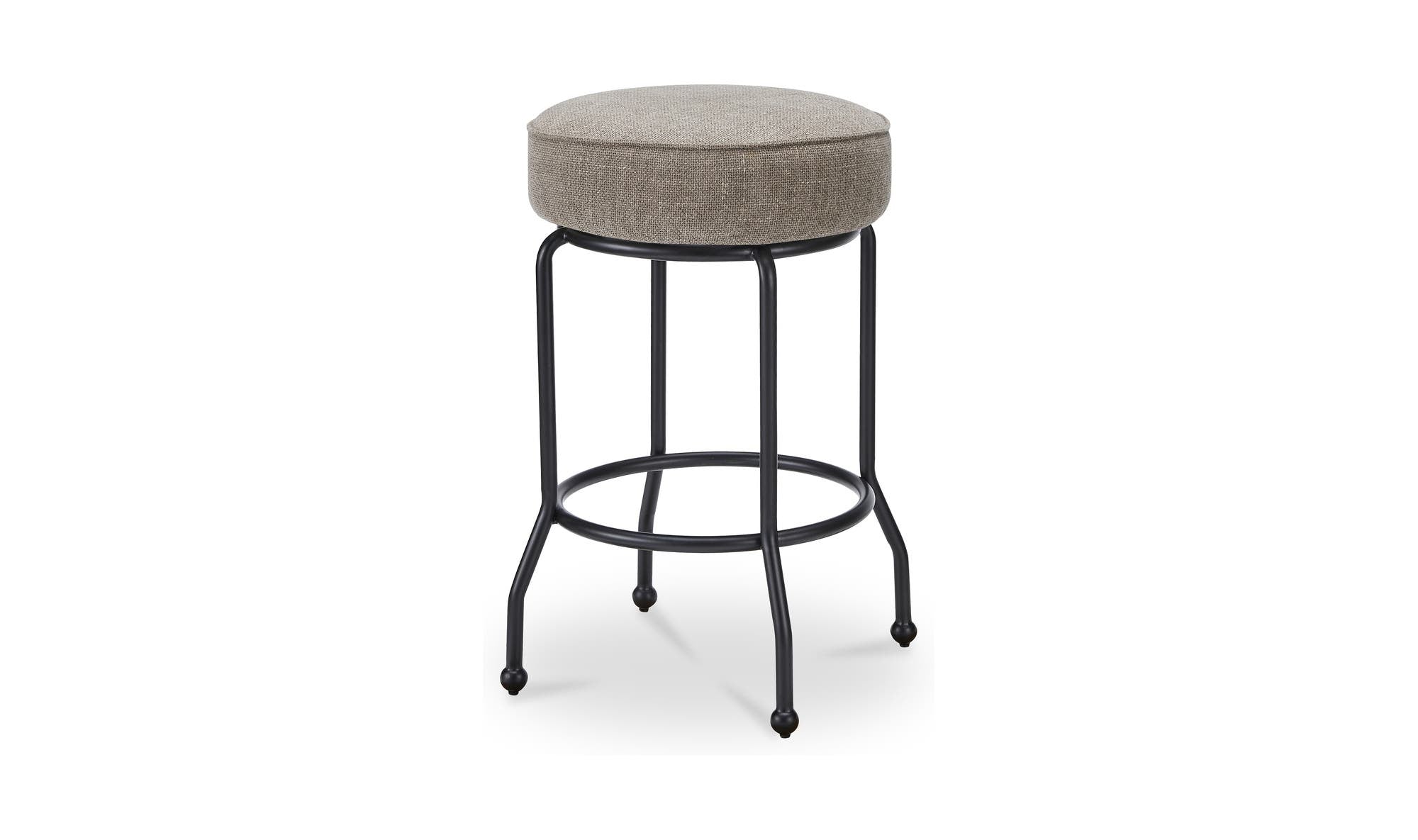 Kelsey Swivel Counter Stool Light Brown by Moe's Home Collection - view 4