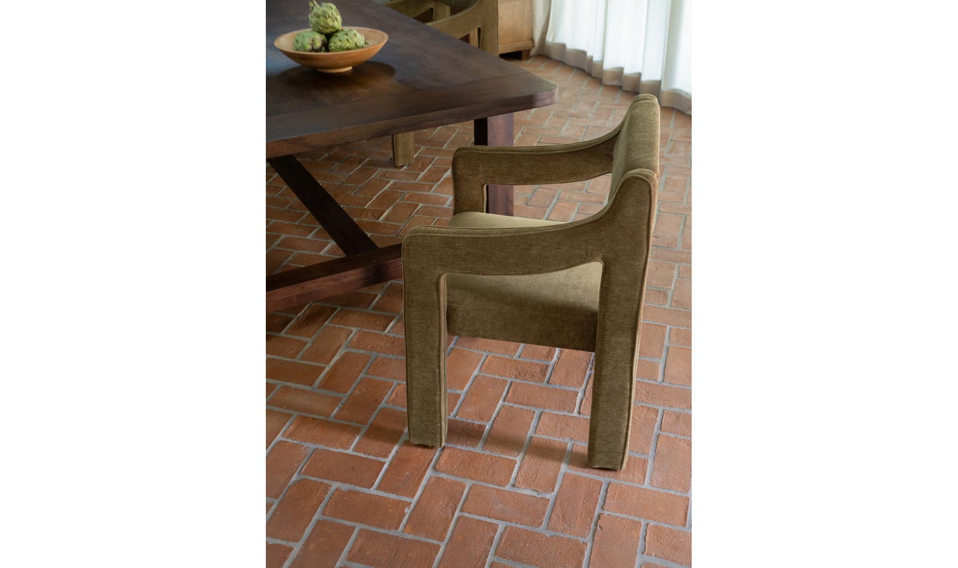 Elise Dining Chair Cedar Green by Moe's Home Collection - view 9