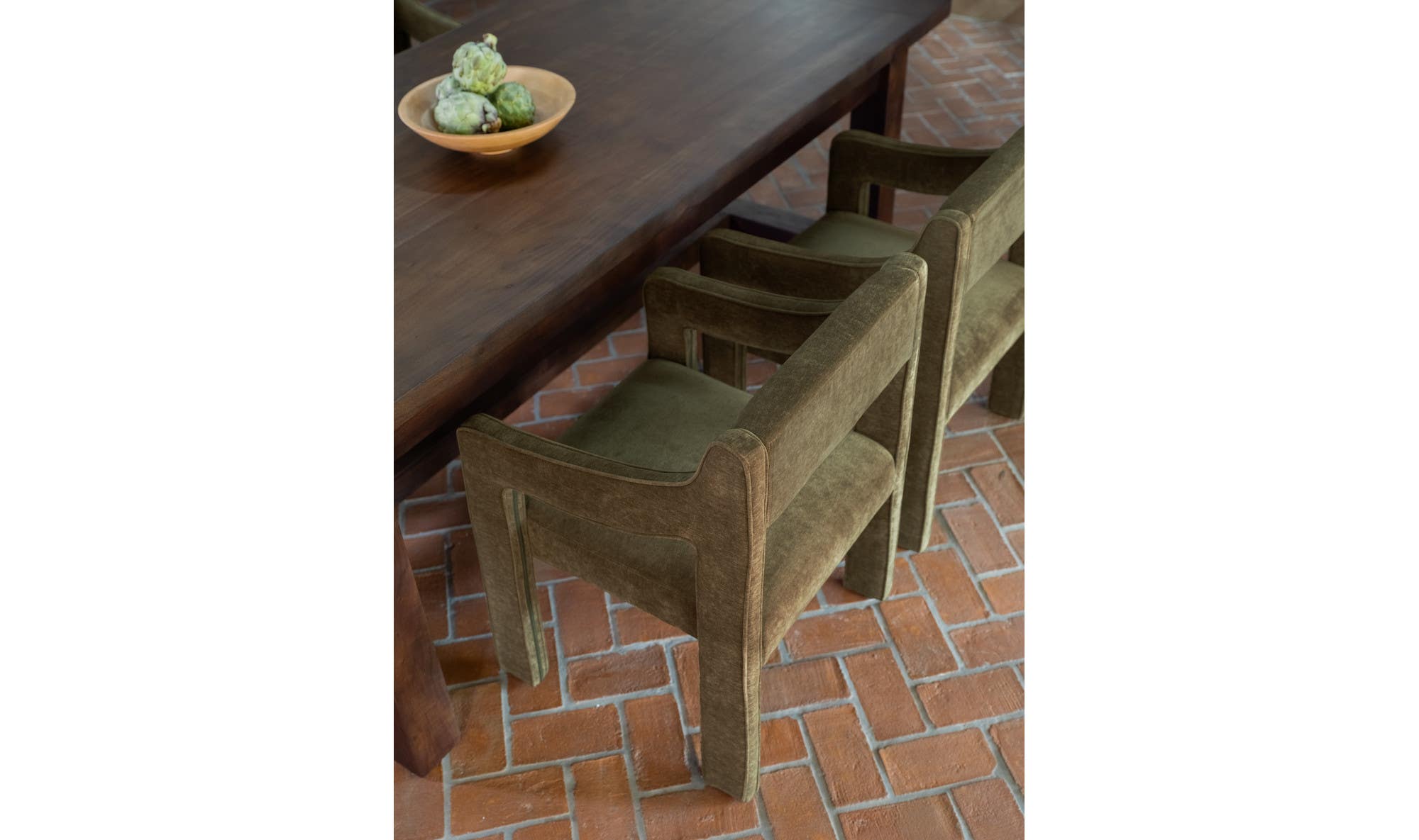 Elise Dining Chair Cedar Green by Moe's Home Collection - view 10