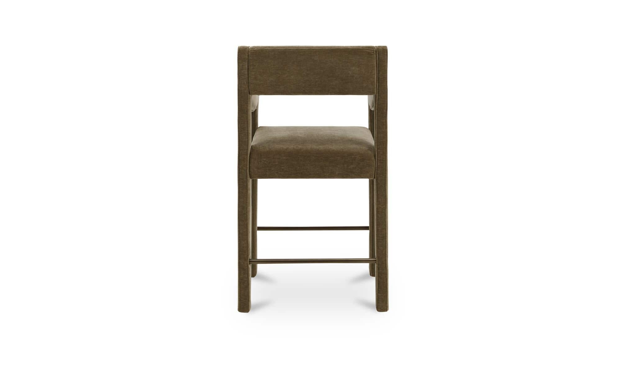 Elise Counter Stool Cedar Green by Moe's Home Collection - view 8