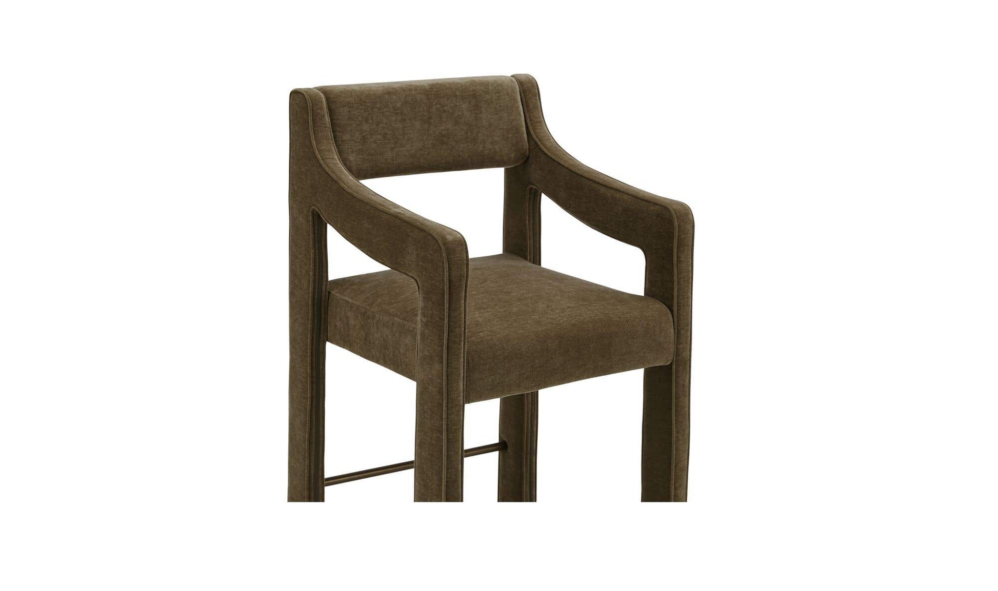 Elise Counter Stool Cedar Green by Moe's Home Collection - view 9