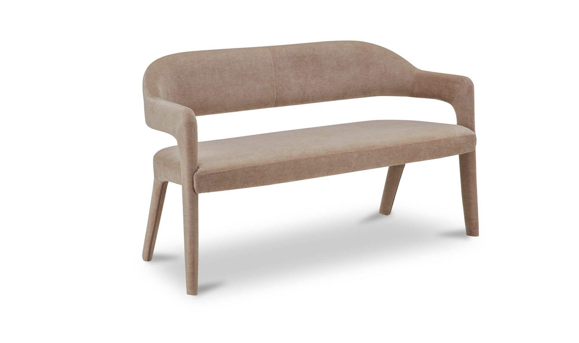 Martens Dining Bench Camel by Moe's Home Collection - view 5