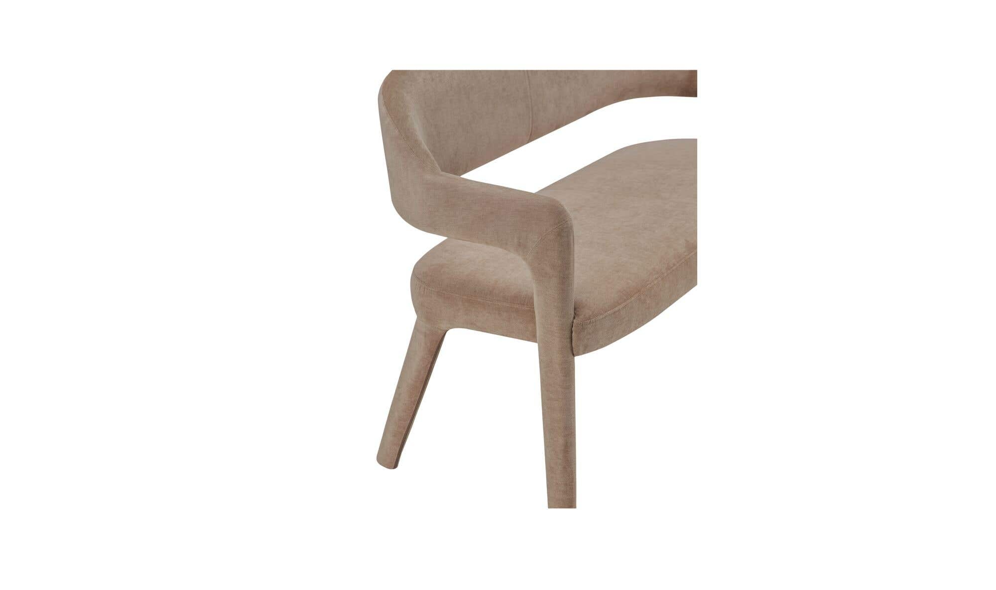 Martens Dining Bench Camel by Moe's Home Collection - view 8