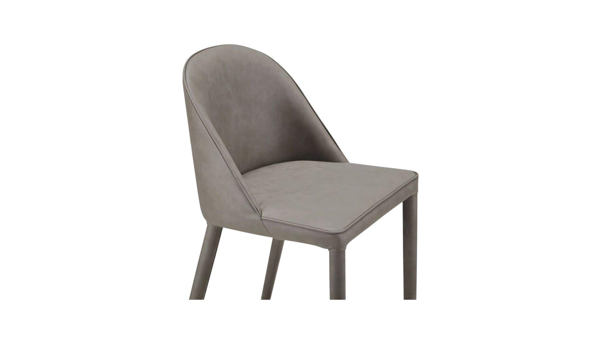 Burton Counter Stool Grey Vegan Leather by Moe's Home Collection - view 7