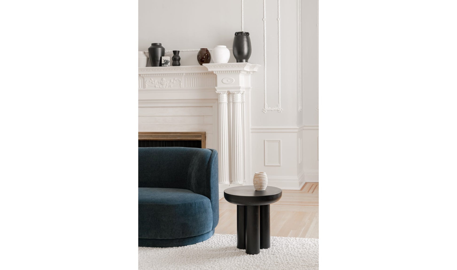 Rocca Side Table Black by Moe's Home Collection - view 7