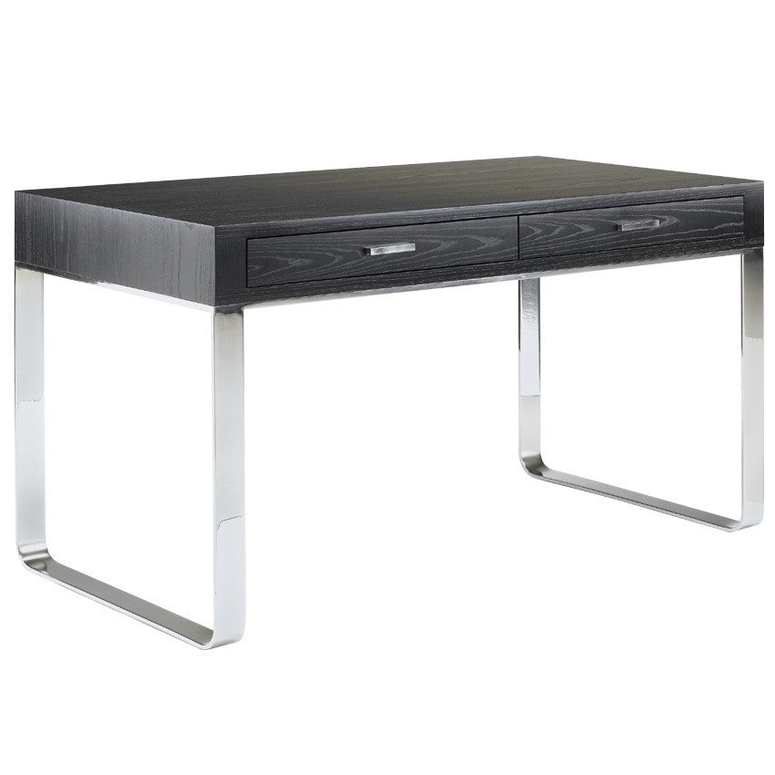York Desk with Chrome Base  by Soho Concept