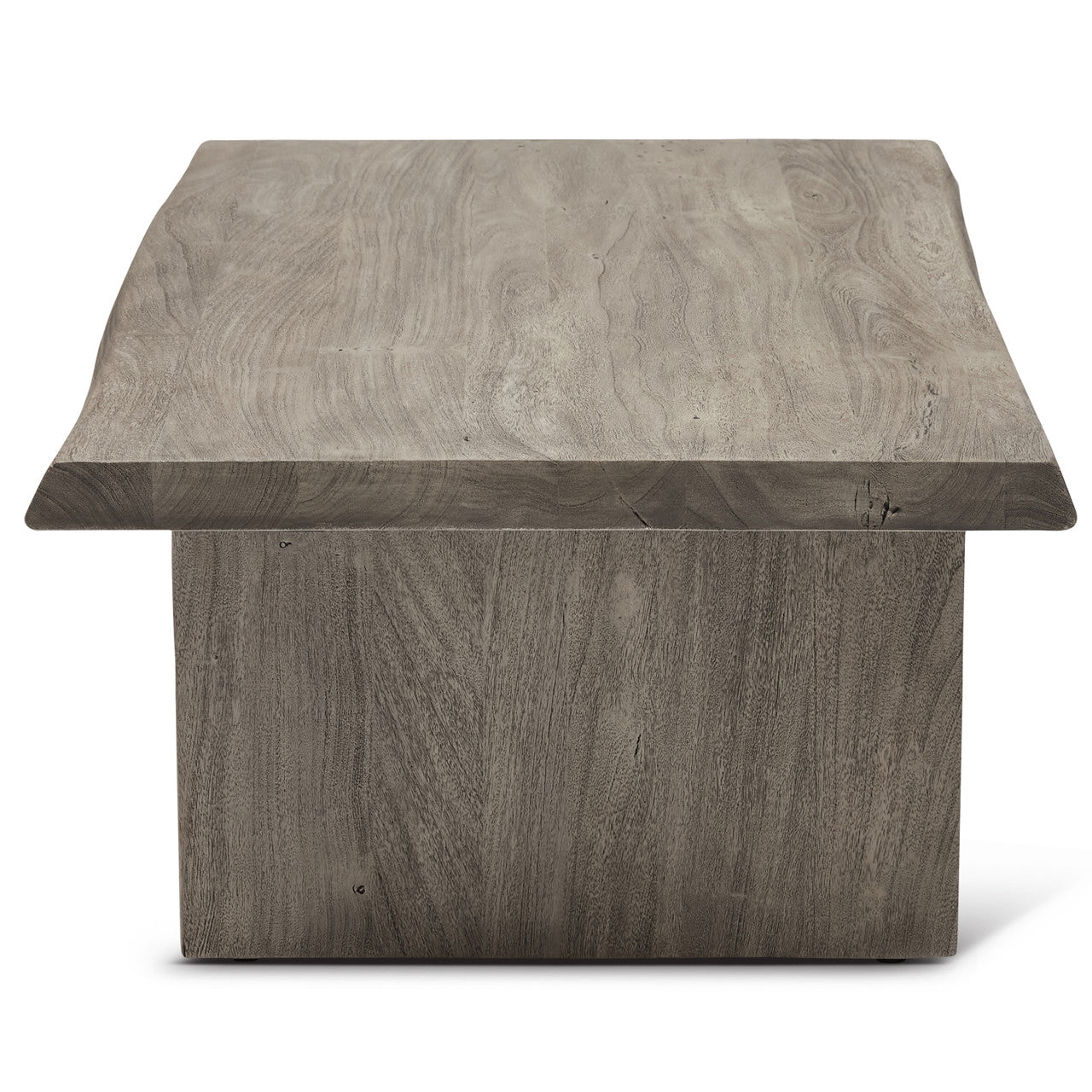 Brooks - 48" Coffee Table - Sandblasted Grey