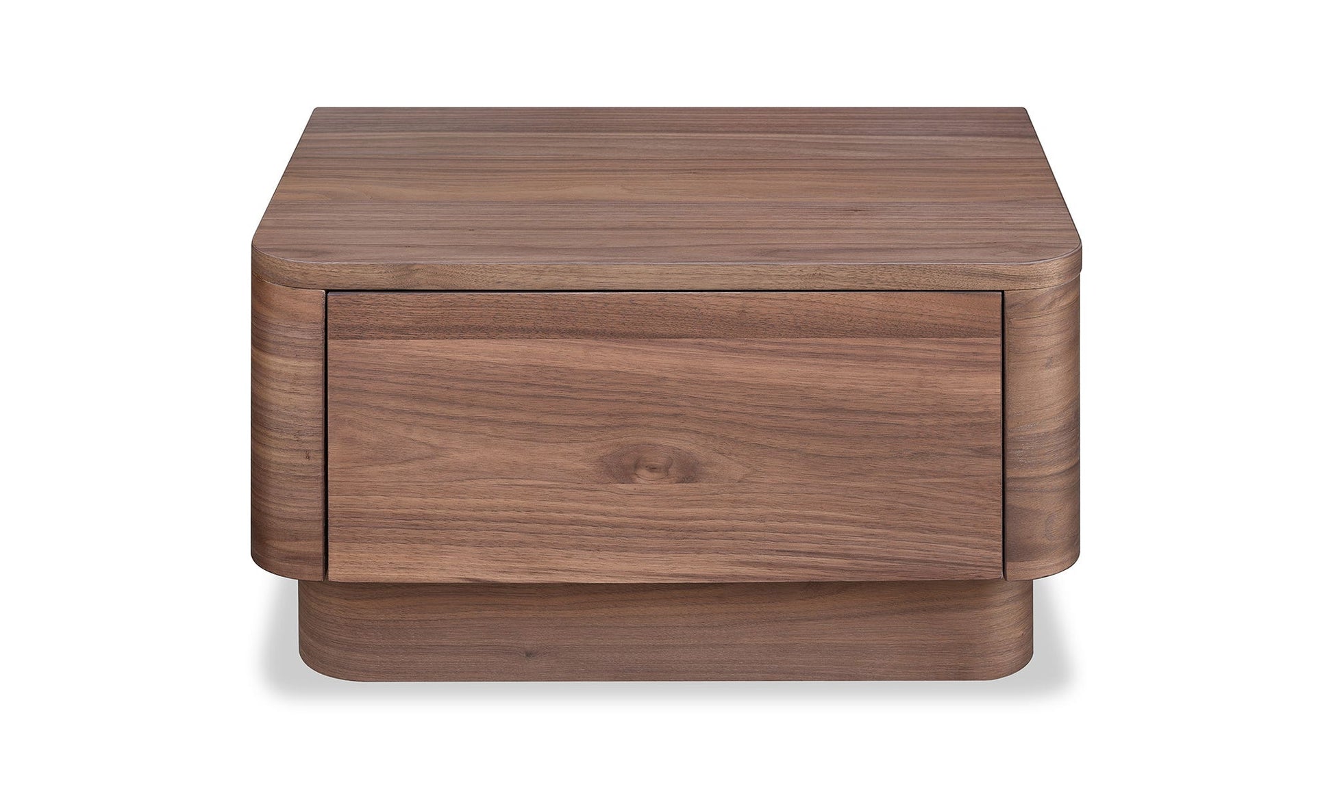 Round Off Small Nightstand Walnut by Moe's Home Collection - view 12