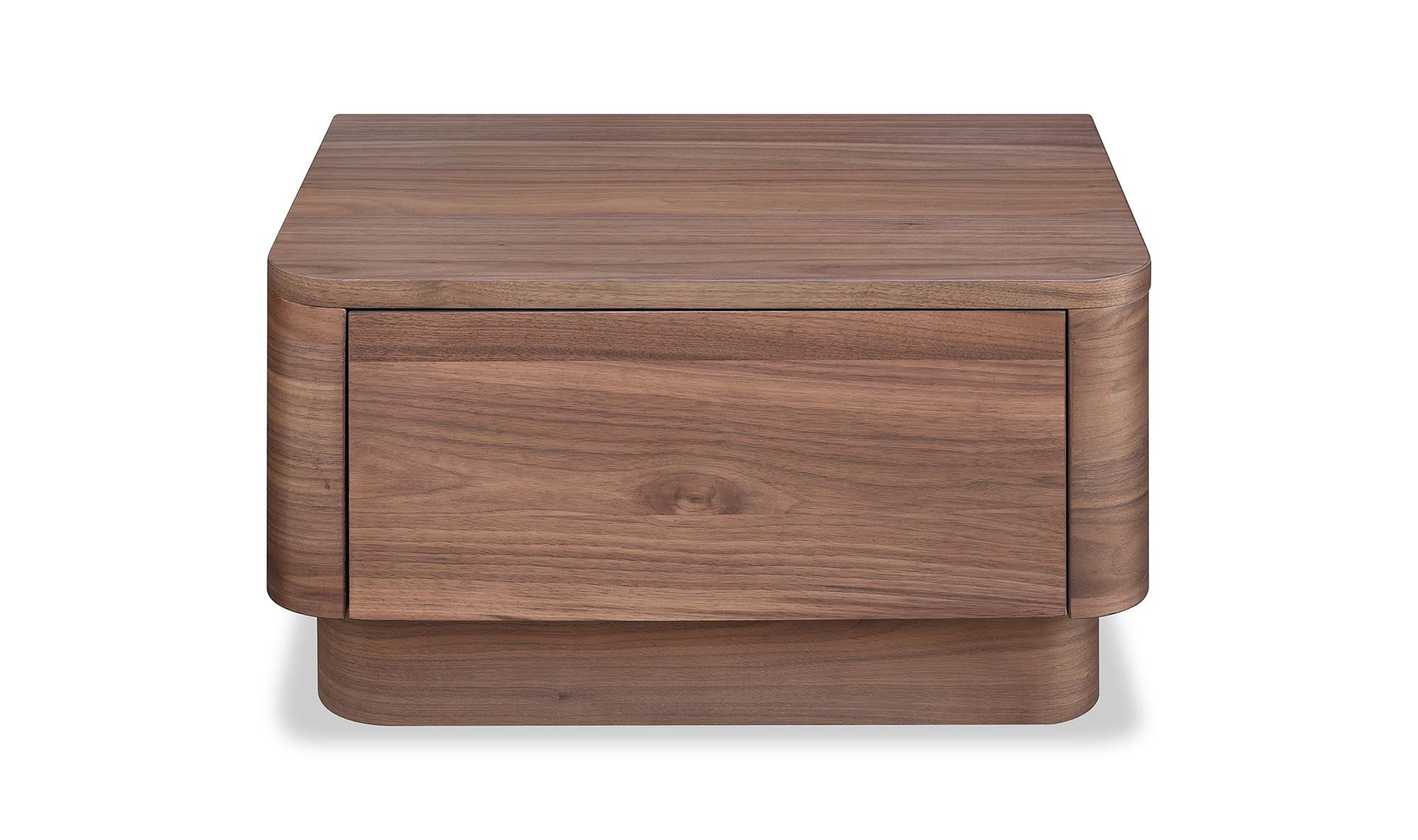 Round Off Small Nightstand Walnut by Moe's Home Collection - view 12