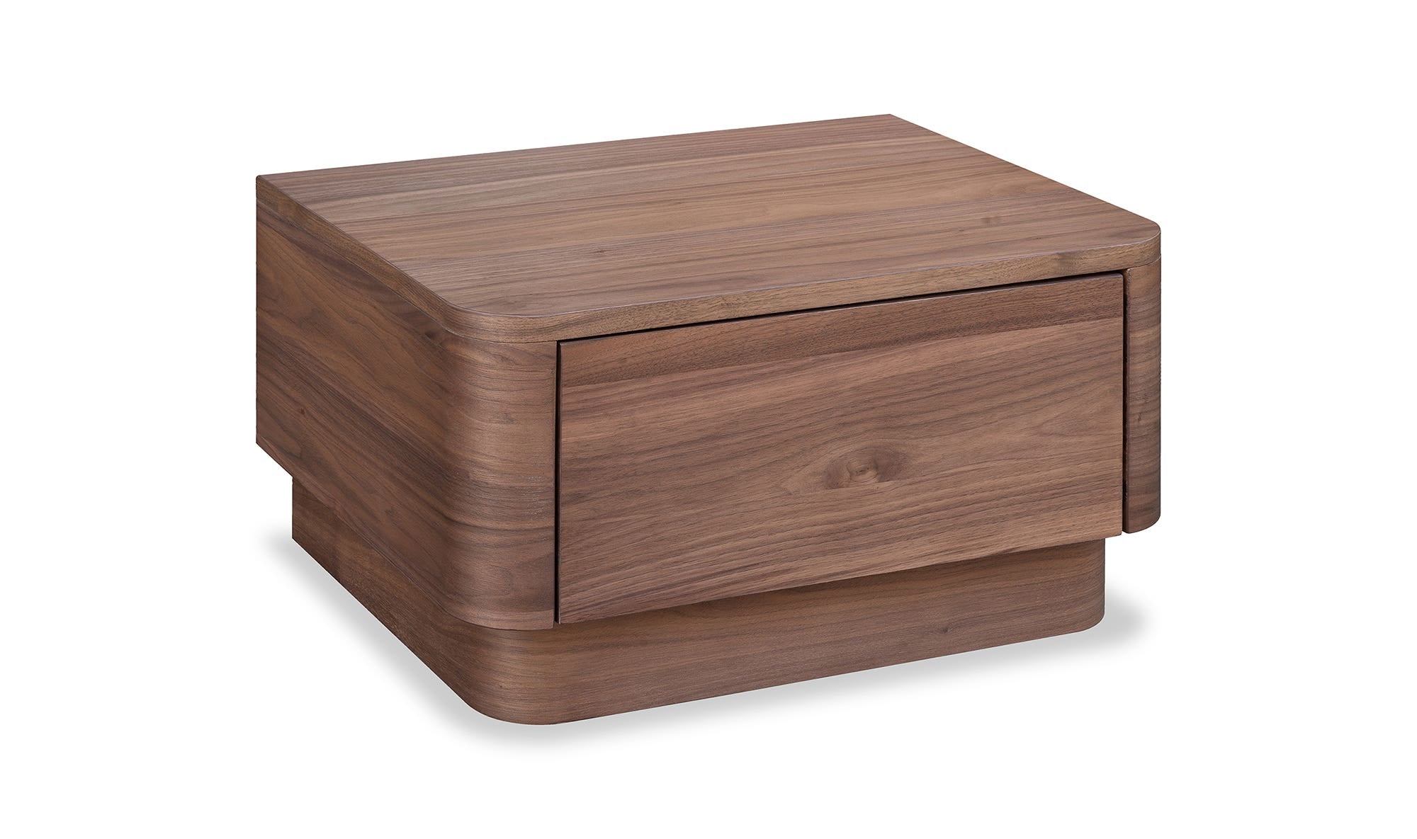 Round Off Small Nightstand Walnut by Moe's Home Collection - view 16