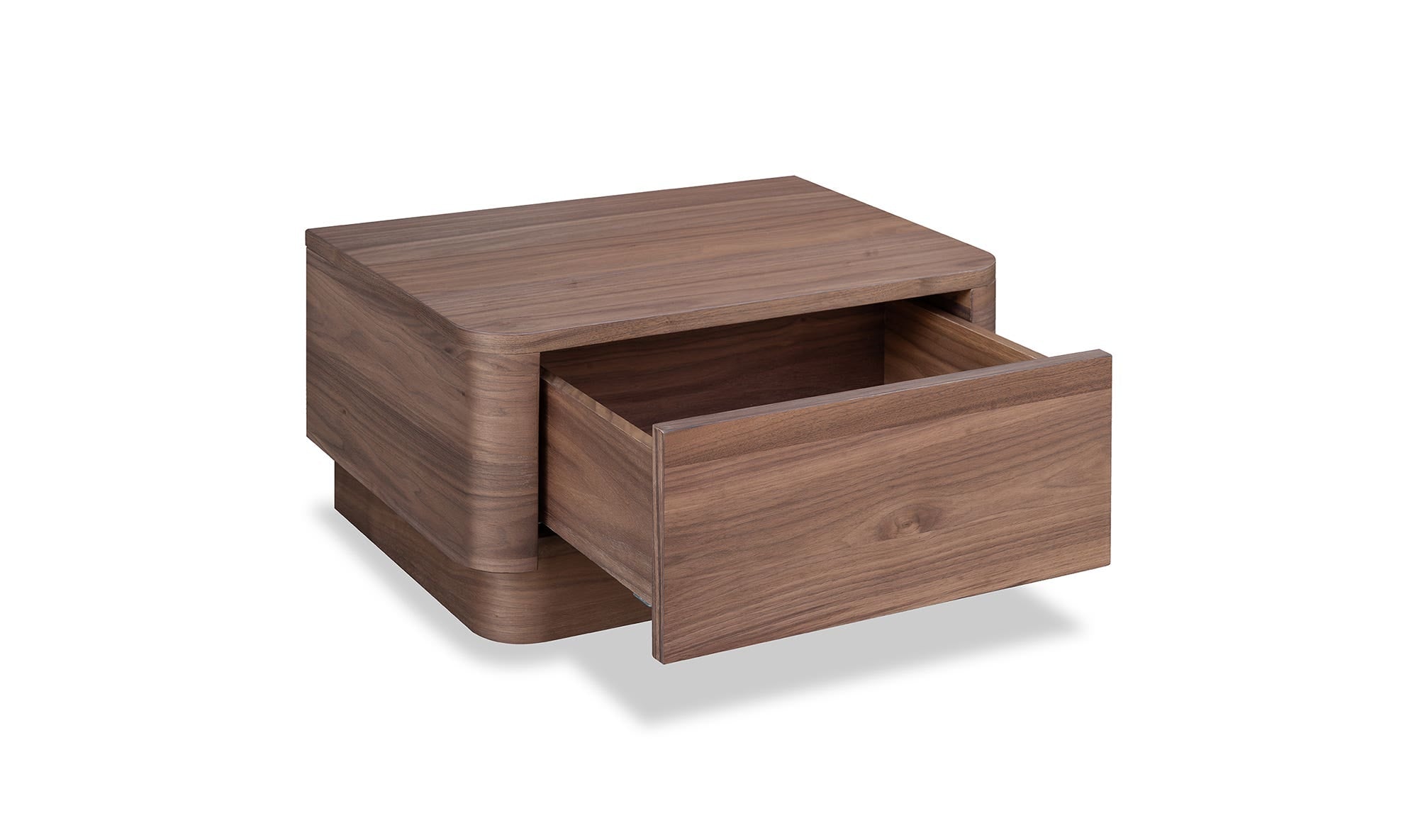 Round Off Small Nightstand Walnut by Moe's Home Collection - view 17