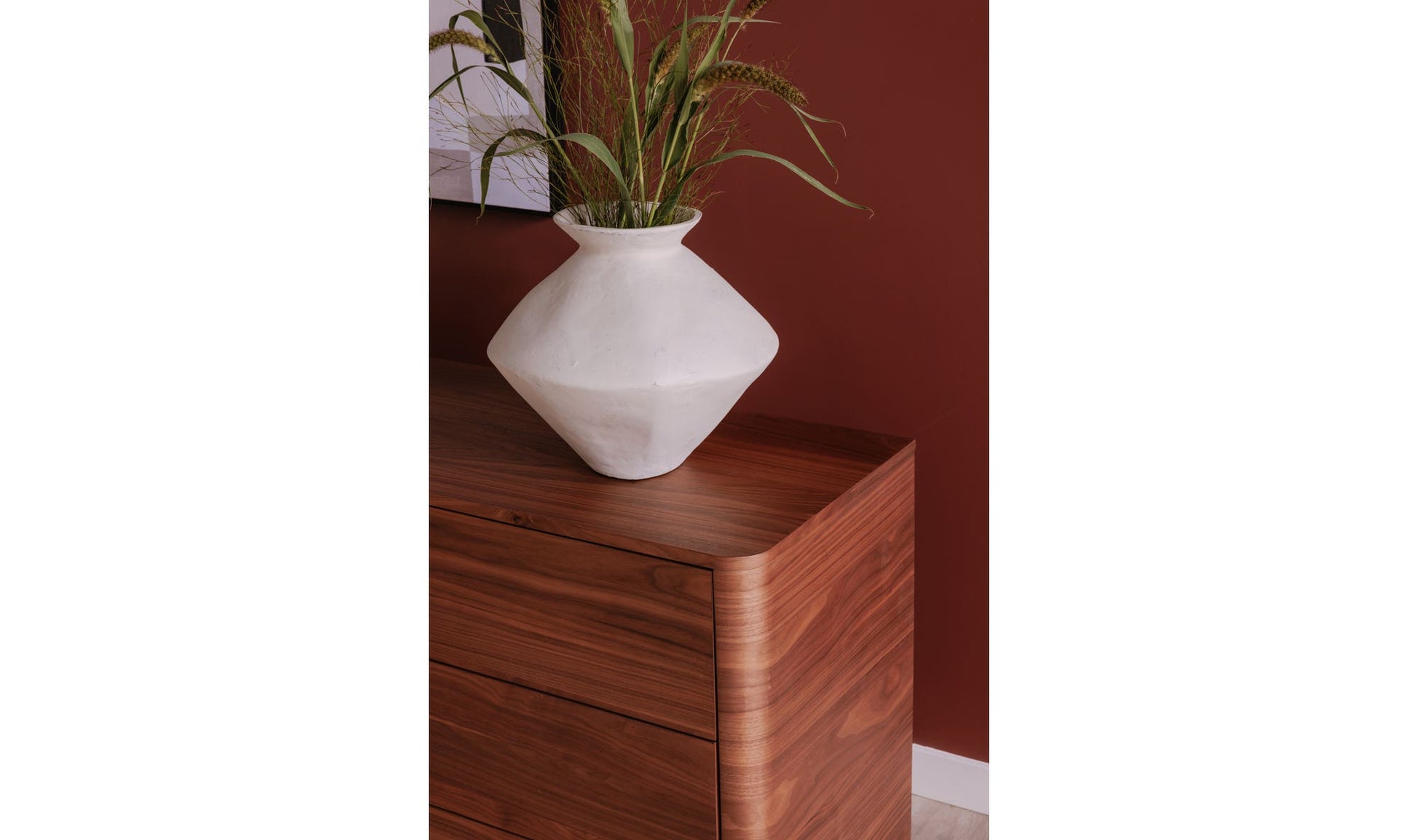 Round Off Dresser Walnut Brown by Moe's Home Collection - view 12