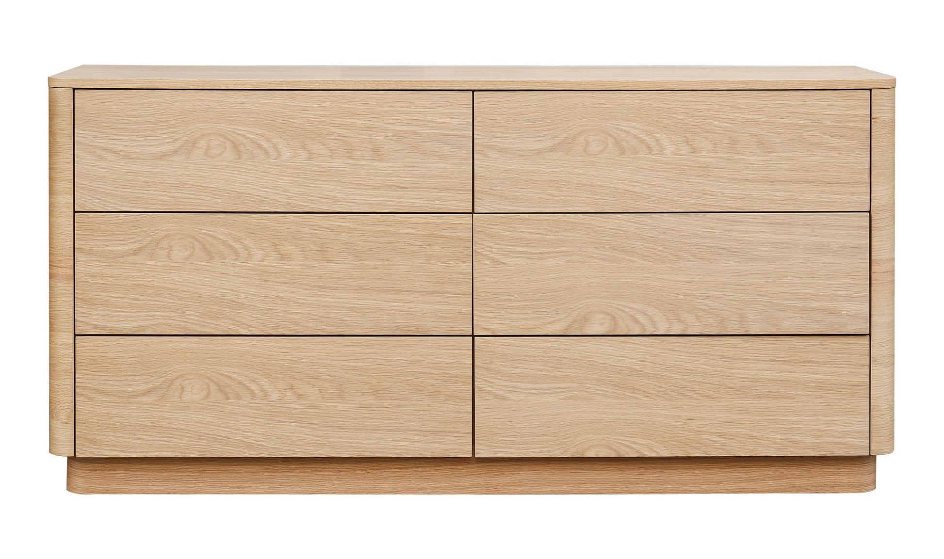 Round Off Dresser Light Oak Brown by Moe's Home Collection - view 9