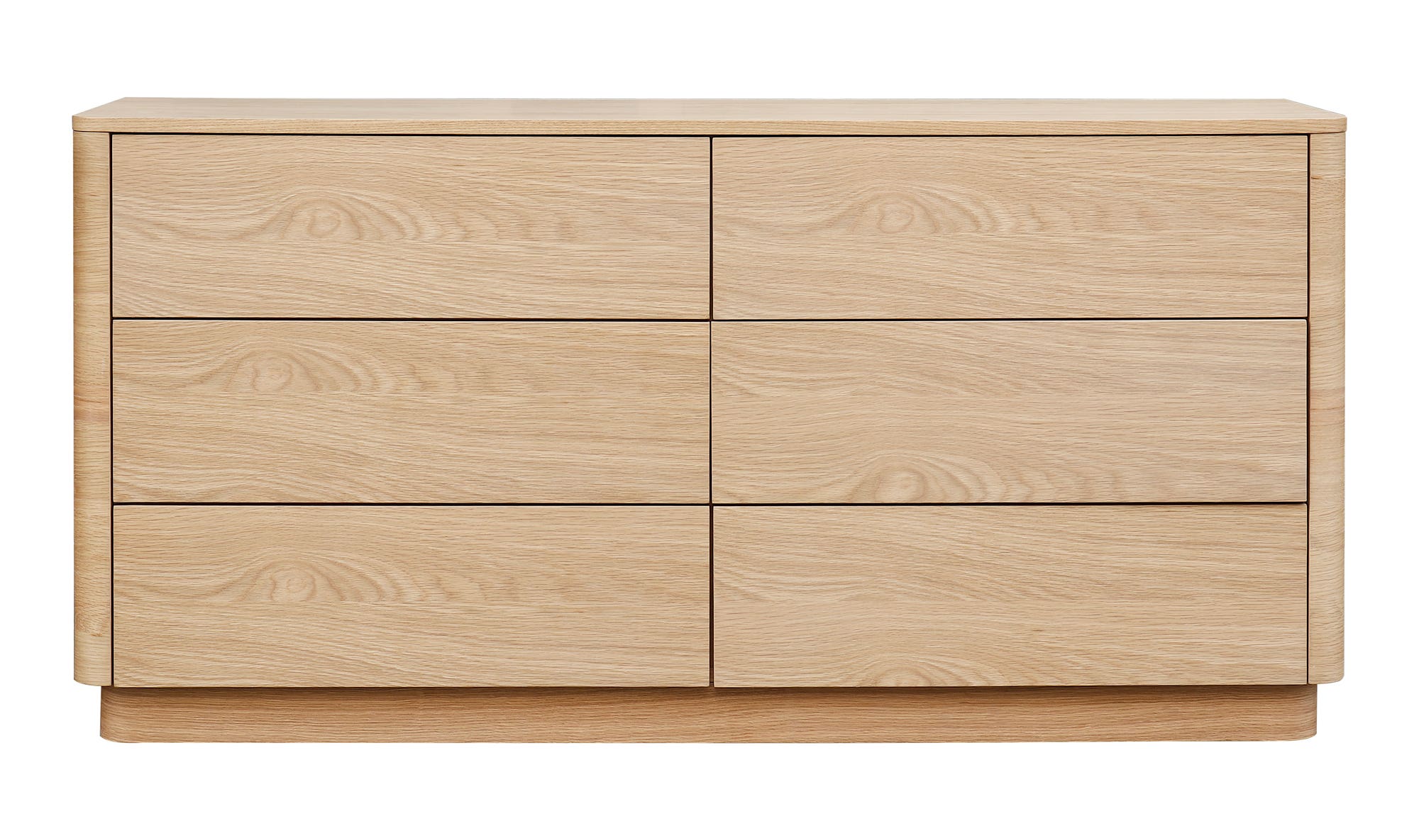 Round Off Dresser Light Oak Brown by Moe's Home Collection - view 9