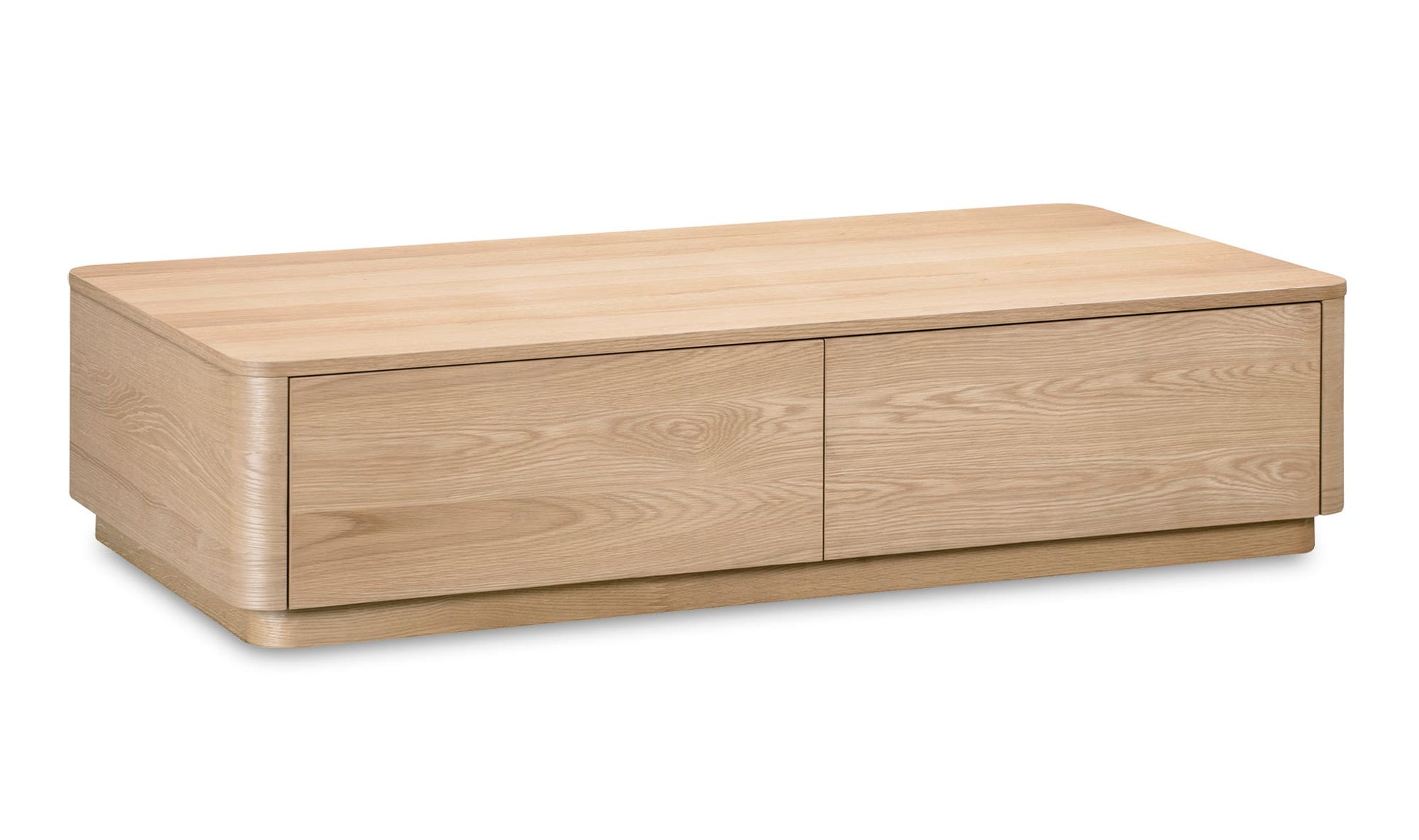 Round Off Coffee Table Natural Oak by Moe's Home Collection - view 9