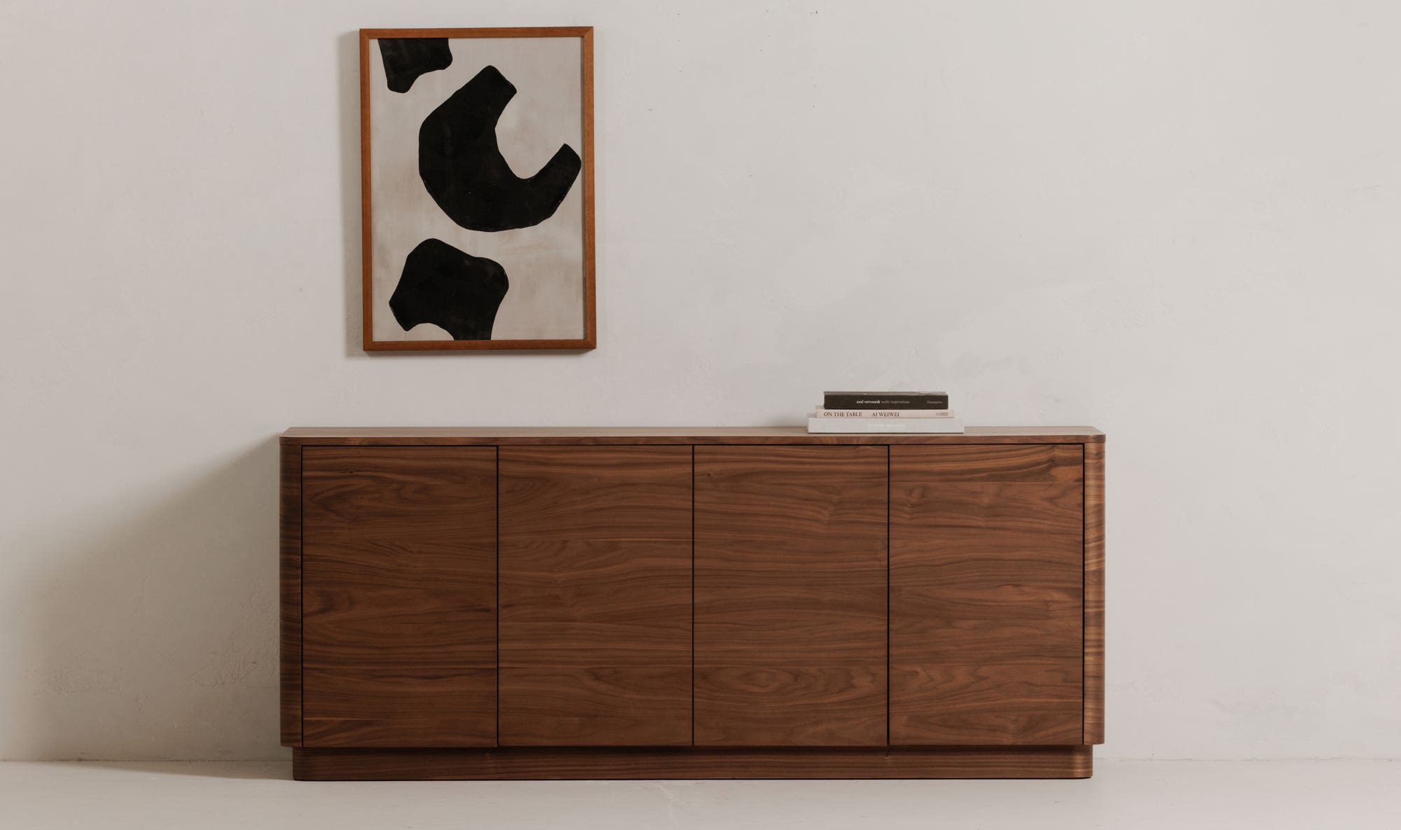 Round Off Sideboard Walnut Brown by Moe's Home Collection - view 6