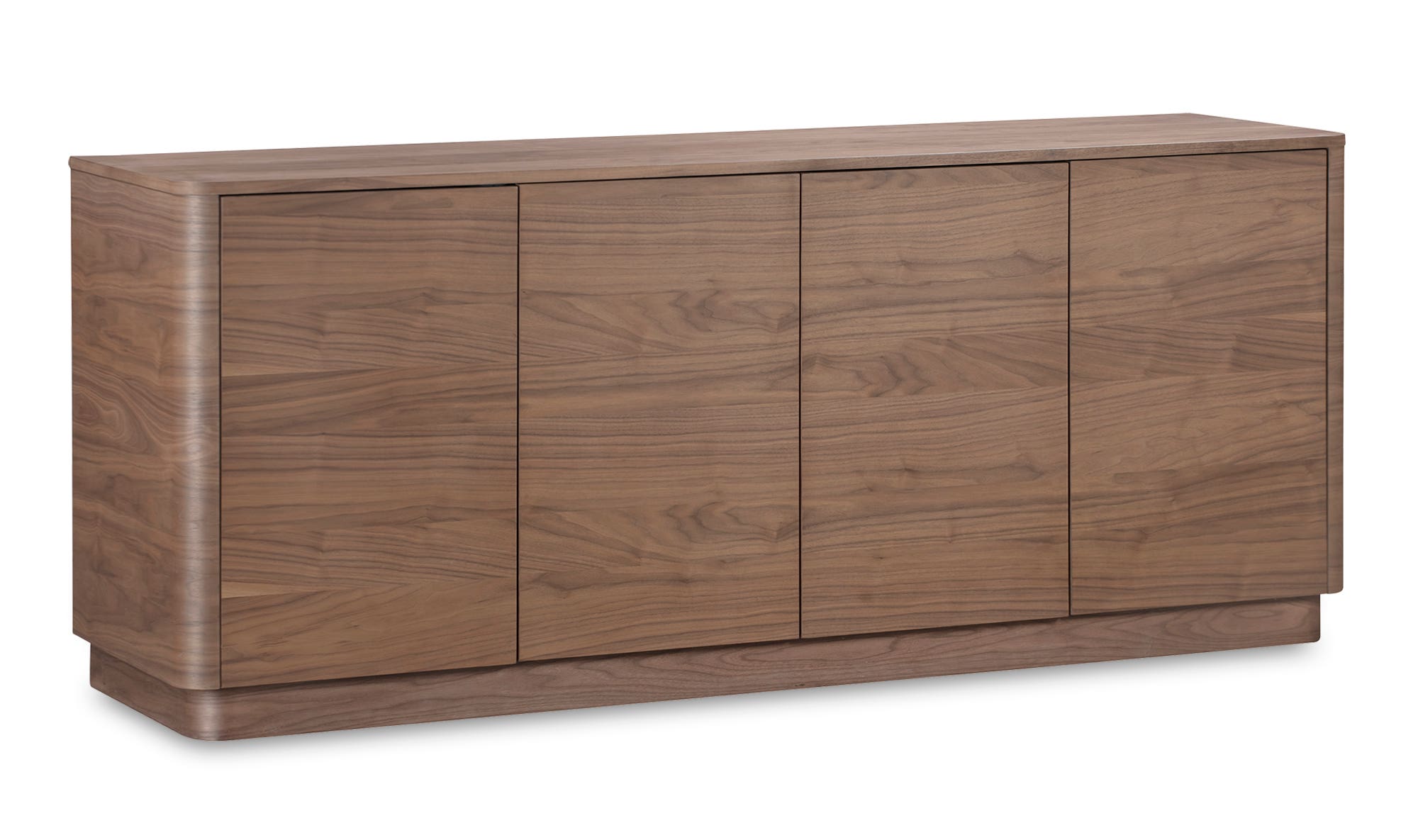 Round Off Sideboard Walnut Brown by Moe's Home Collection - view 8