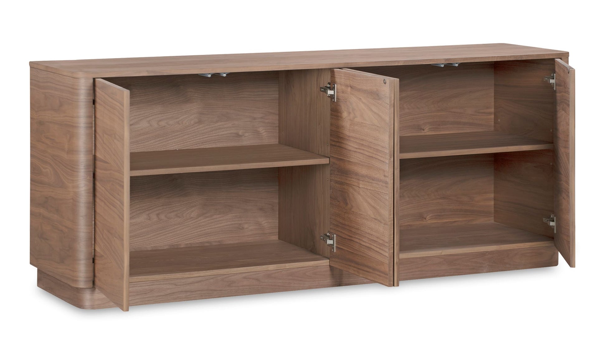 Round Off Sideboard Walnut Brown by Moe's Home Collection - view 12