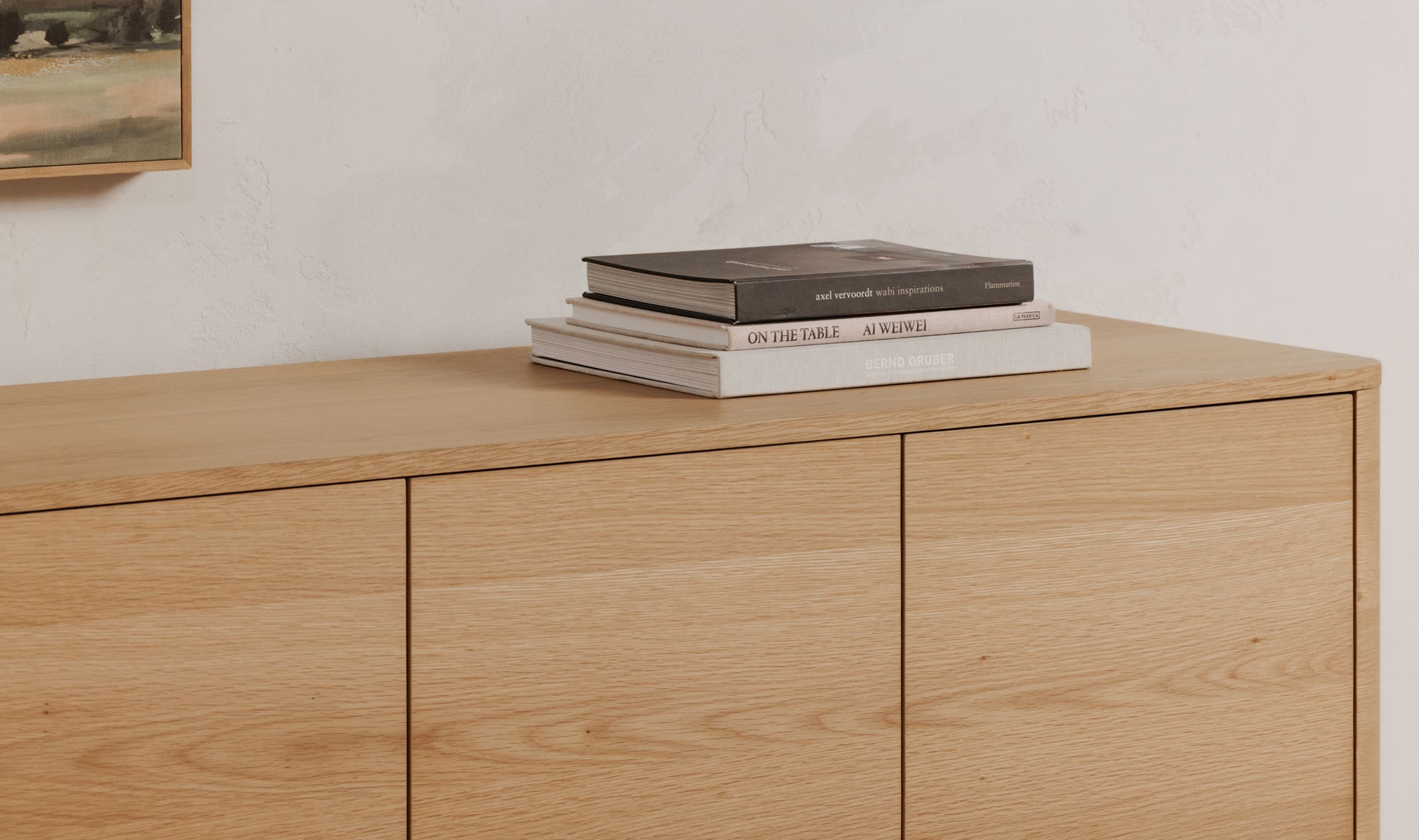 Round Off Sideboard Natural Oak by Moe's Home Collection - view 7