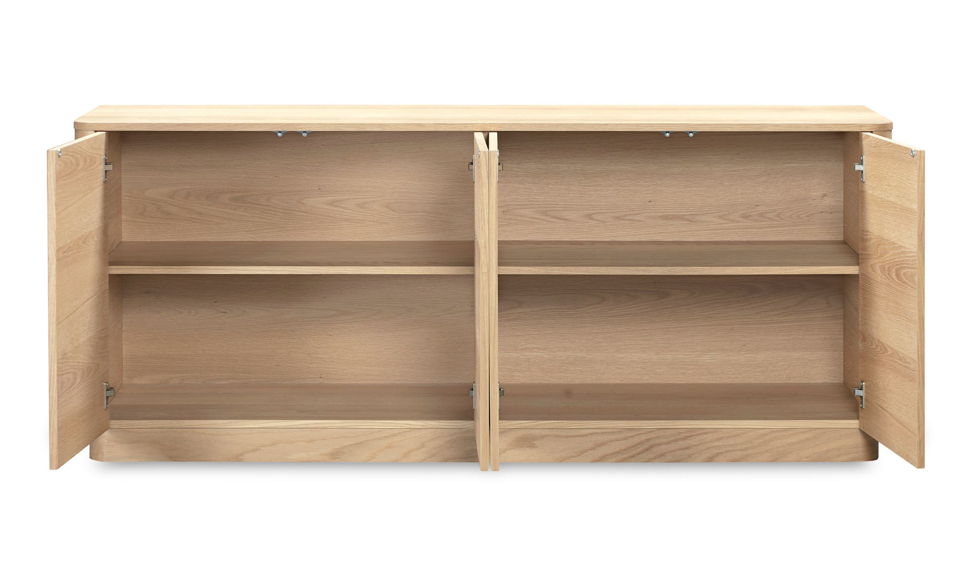 Round Off Sideboard Natural Oak by Moe's Home Collection - view 11