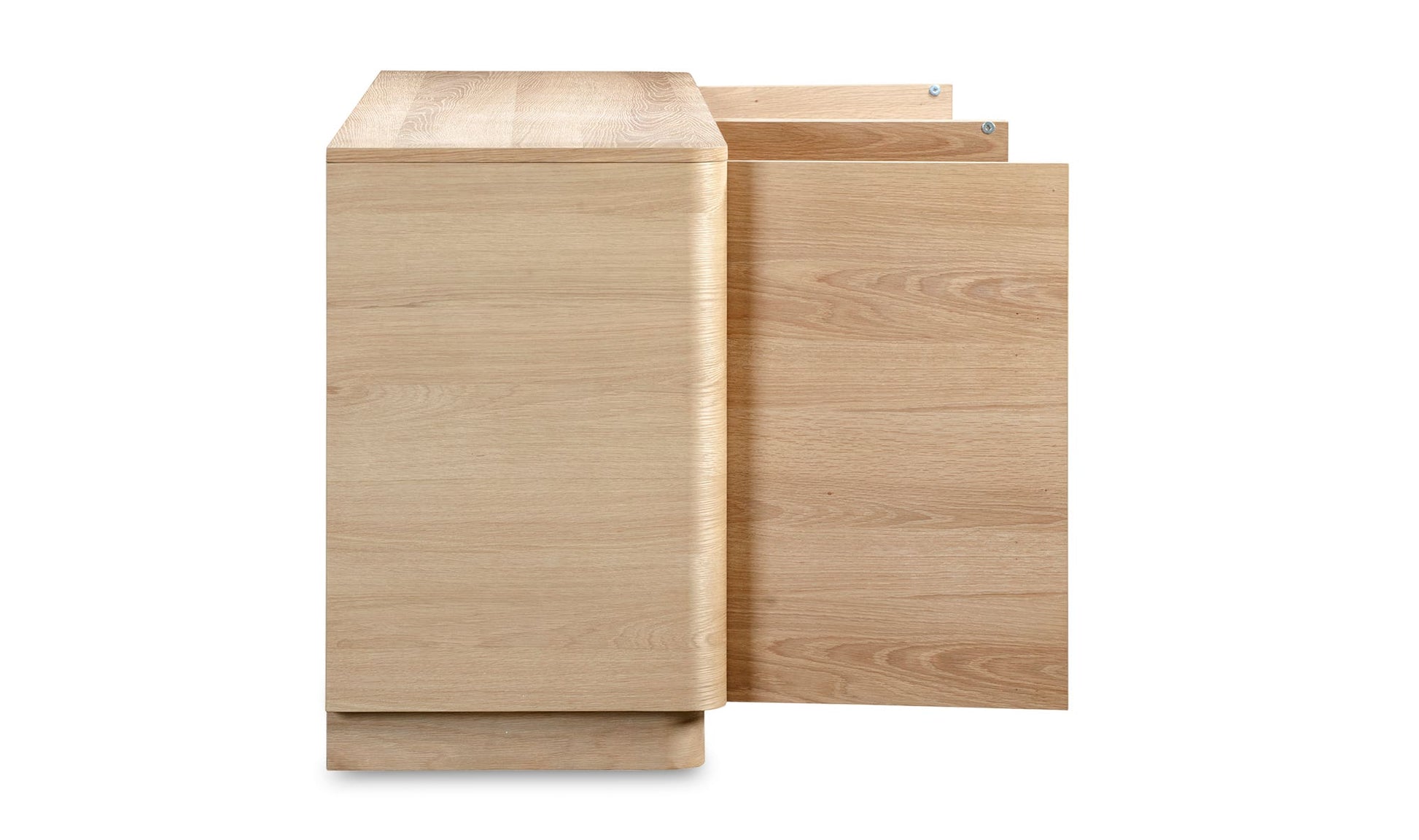 Round Off Sideboard Natural Oak by Moe's Home Collection - view 13