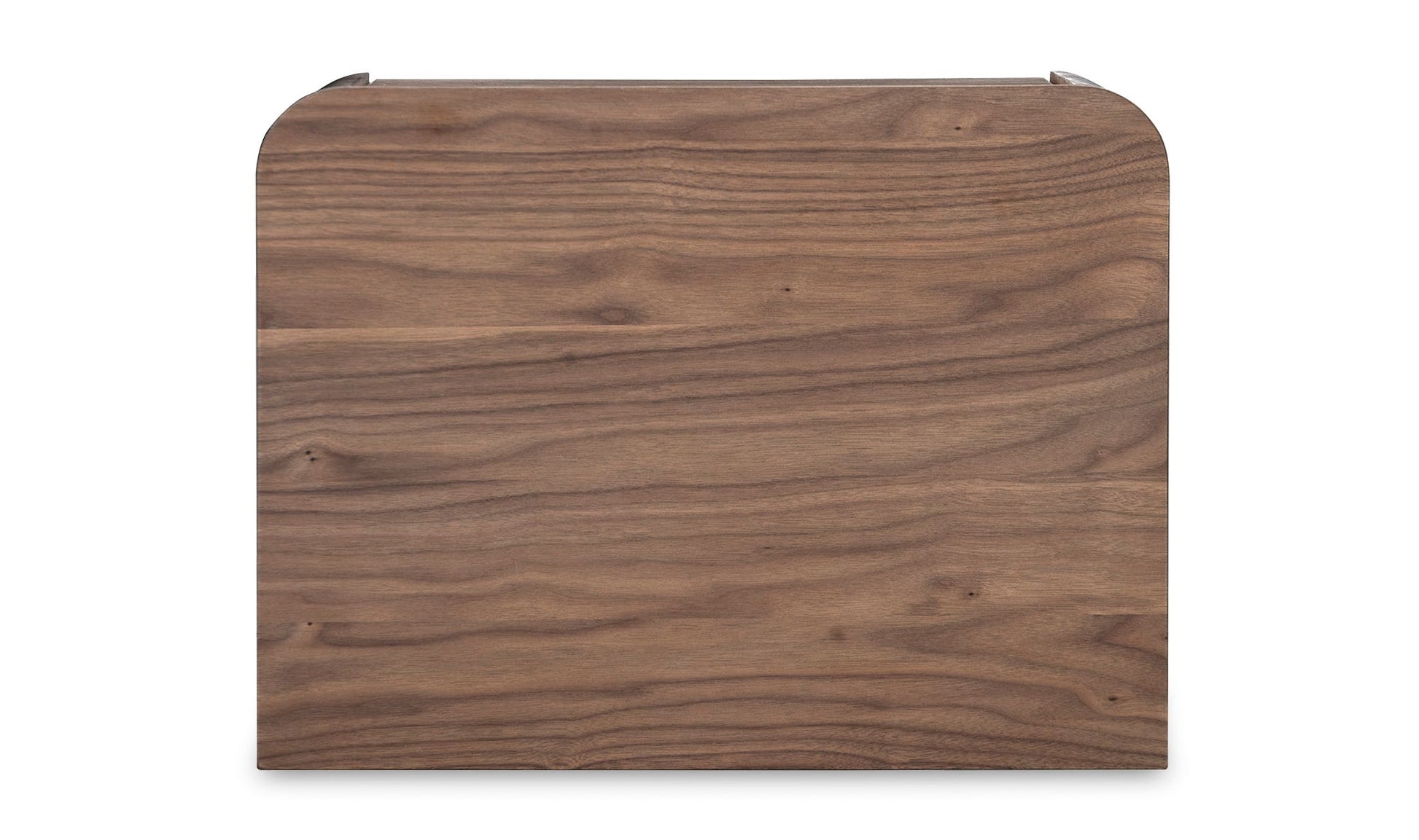 Round Off Tall Nightstand Walnut Brown by Moe's Home Collection - view 11