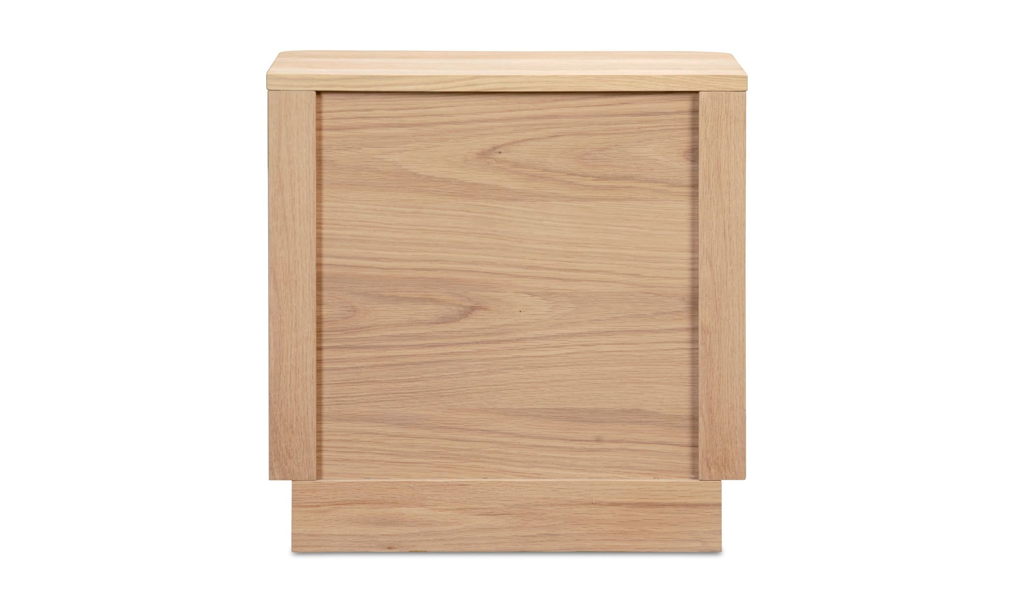 Round Off Tall Nightstand Natural Oak by Moe's Home Collection - view 13