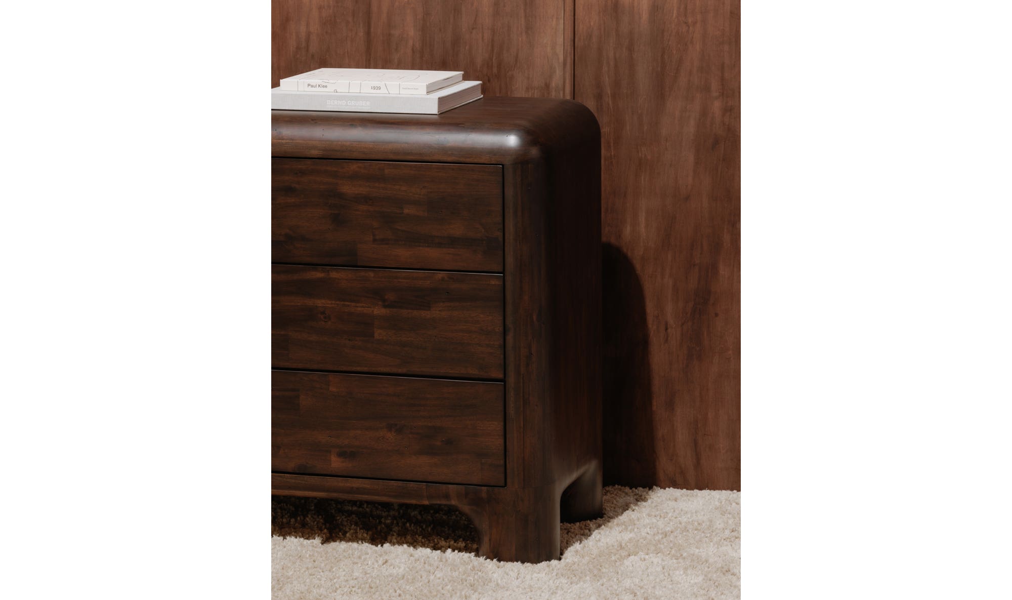 Rowan 6 Drawer Dresser Dark Brown by Moe's Home Collection - view 7
