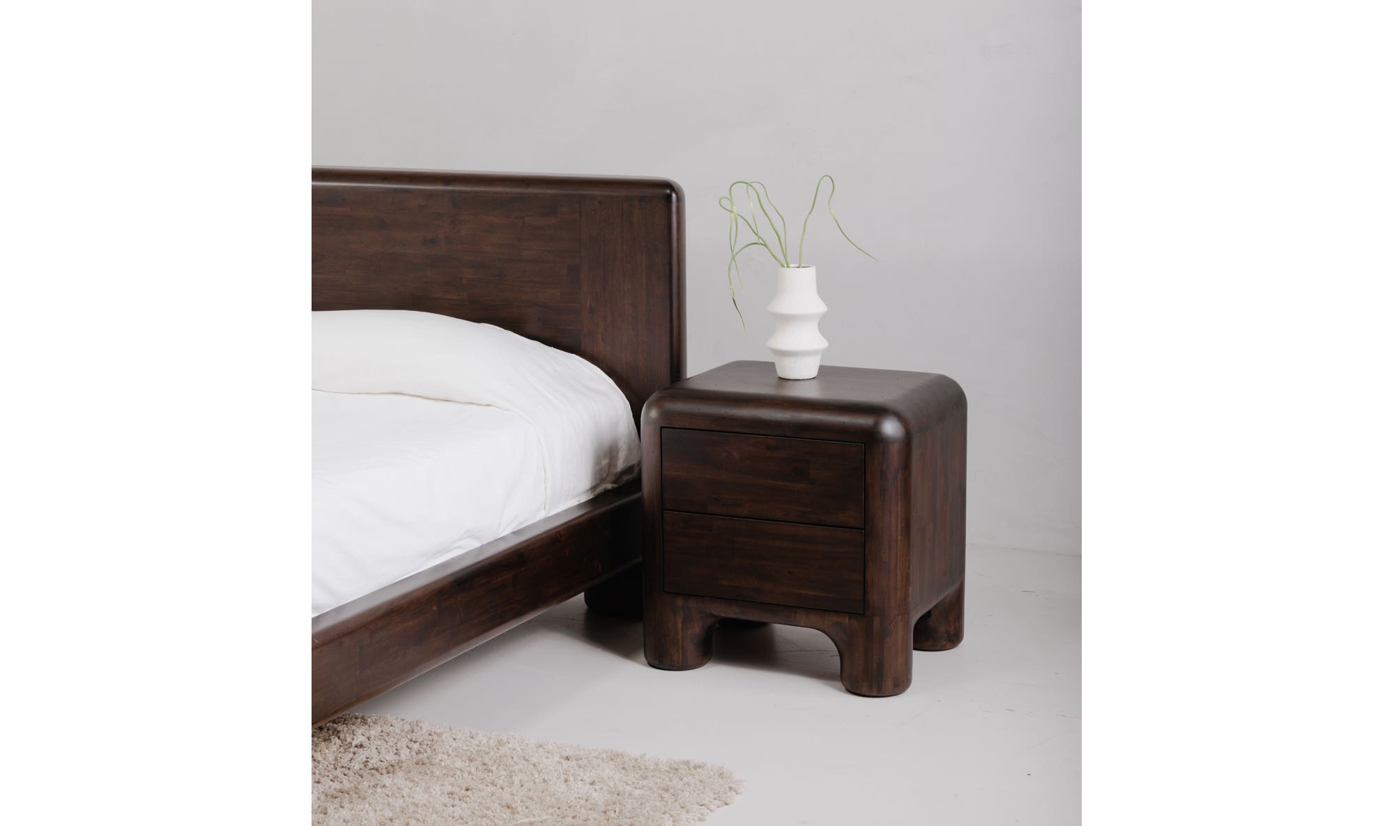 Rowan Nightstand Dark Brown by Moe's Home Collection - view 7