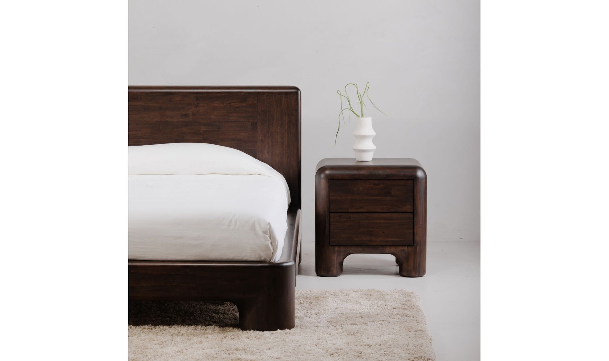 Rowan Nightstand Dark Brown by Moe's Home Collection - view 8