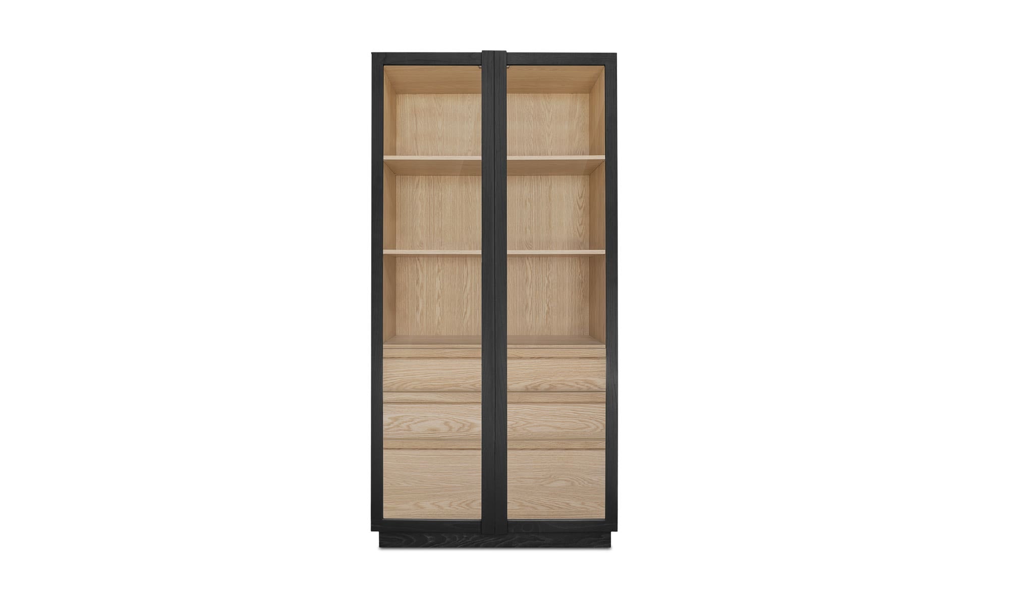 Charlotte Tall Cabinet Black by Moe's Home Collection - view 6
