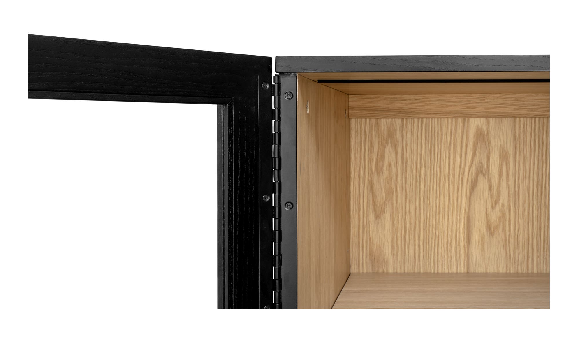 Charlotte Tall Cabinet Black by Moe's Home Collection - view 18