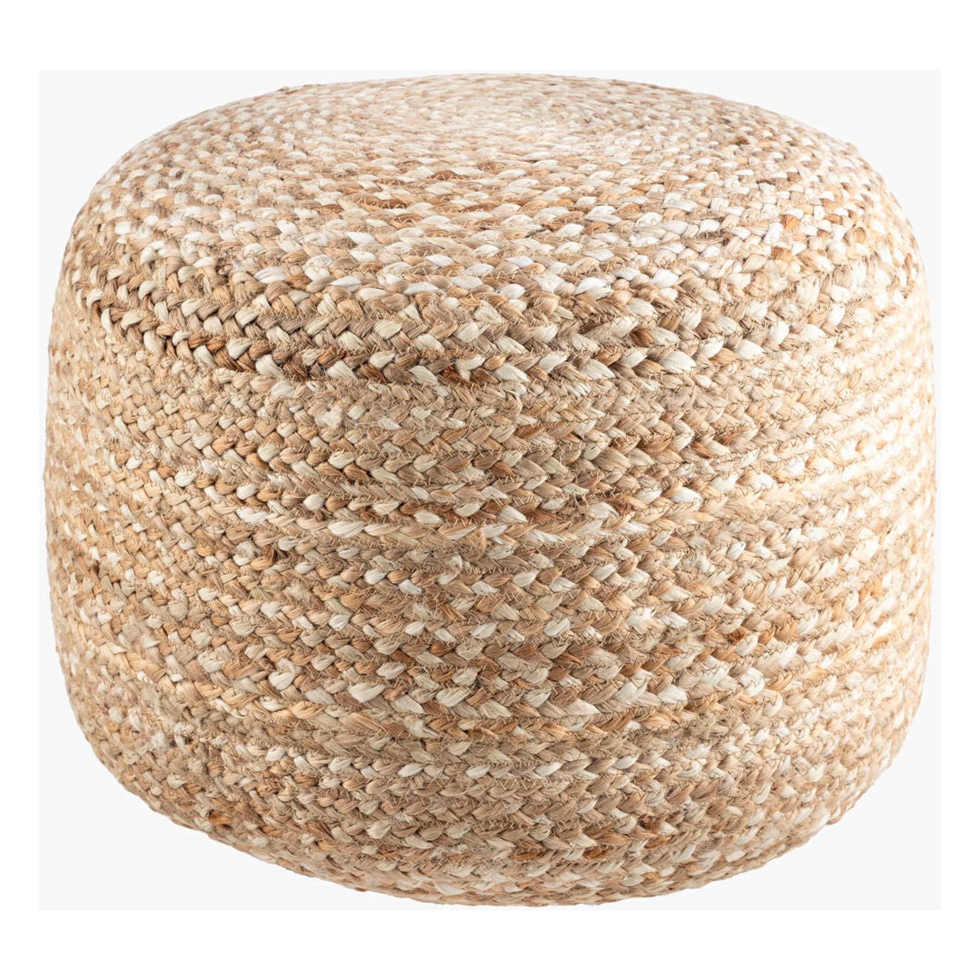 Yaroslave Pouf - 14"H x 18"W x 18"D