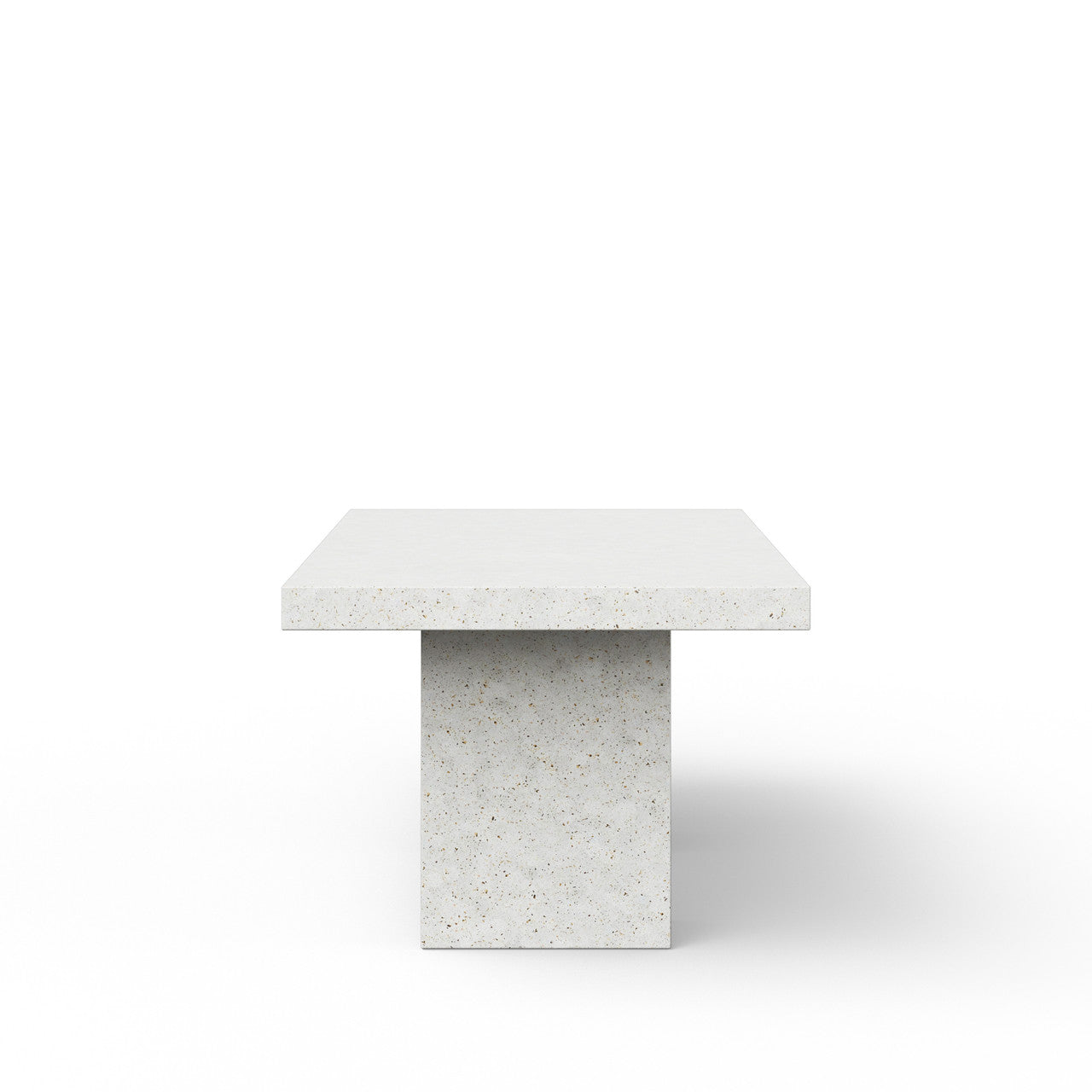 Mixx - Elcor - Counter Height Dining Table - 47" x 95" - Ivory Terrazzo