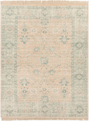 Zainab Camel/White Handmade Rug - 2' x 3'