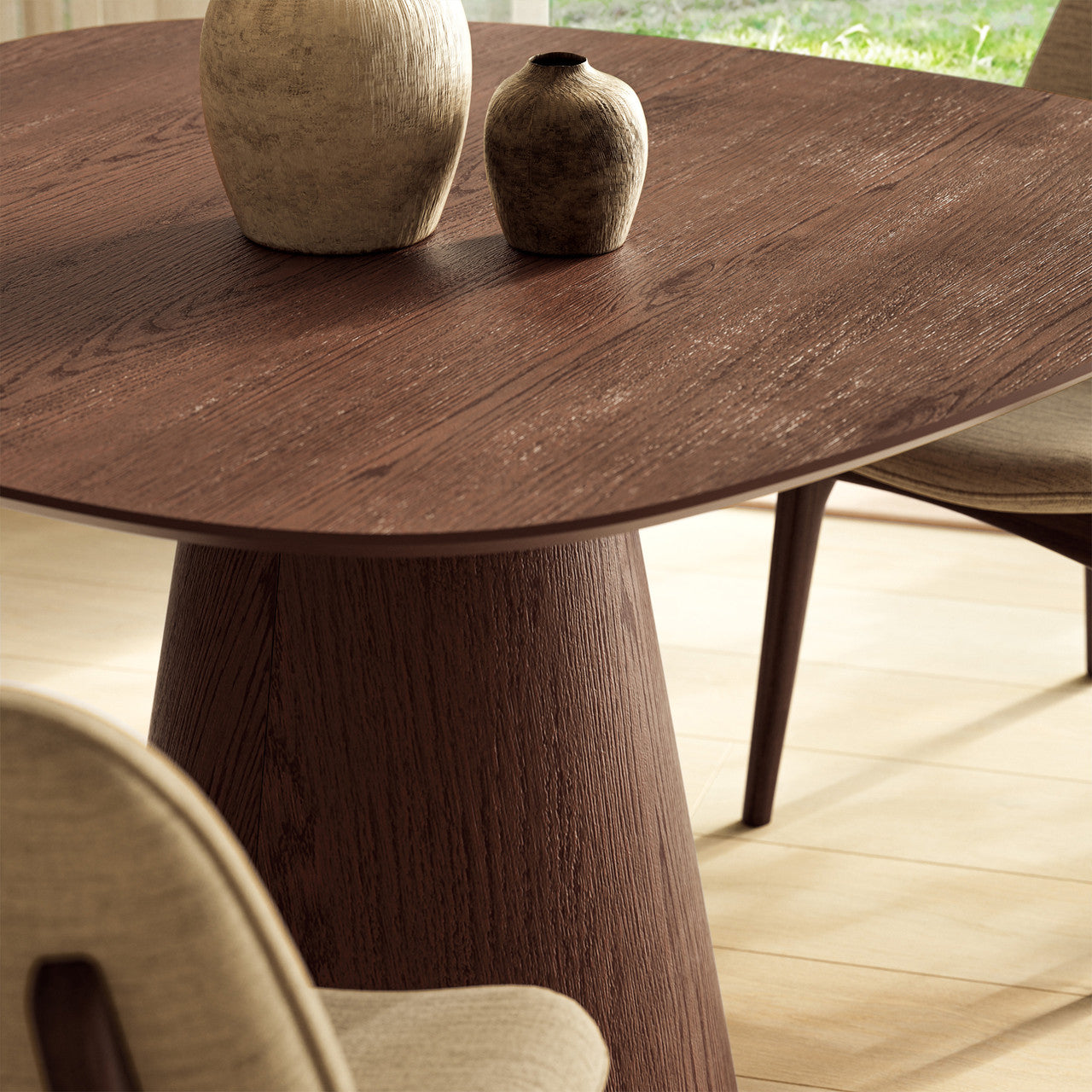 Modern Brazilian - Bahia Dining Table - Nogal