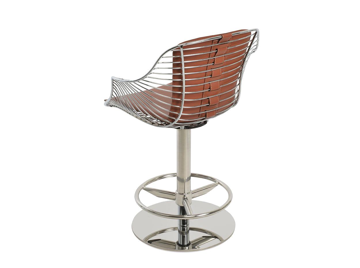 Zebra Arm Piston Stool