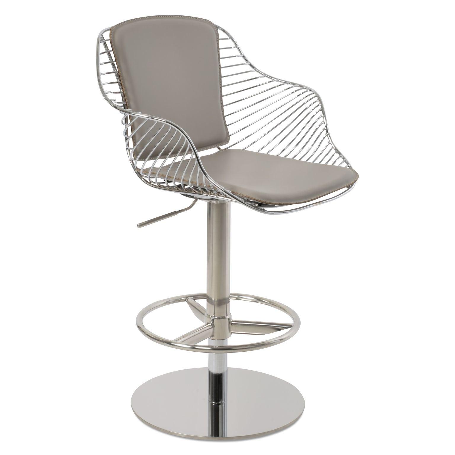 Zebra Arm Piston Stool