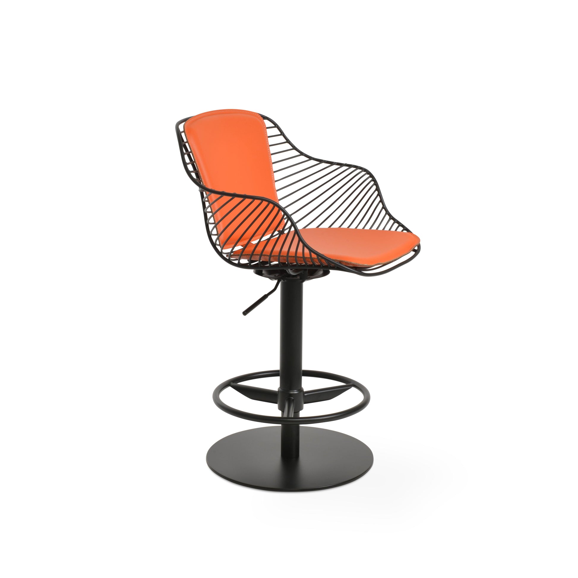 Zebra Arm Piston Stool