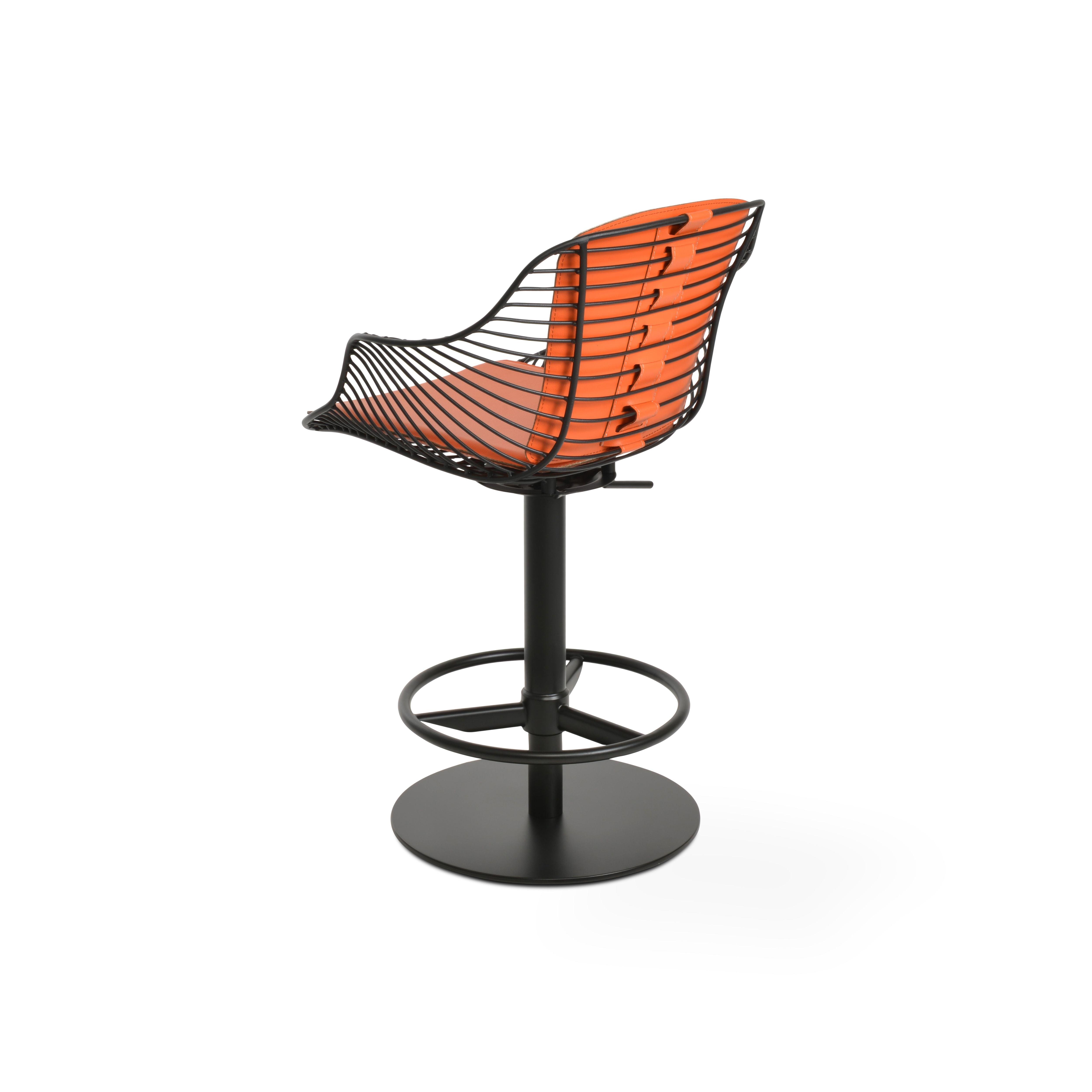 Zebra Arm Piston Stool